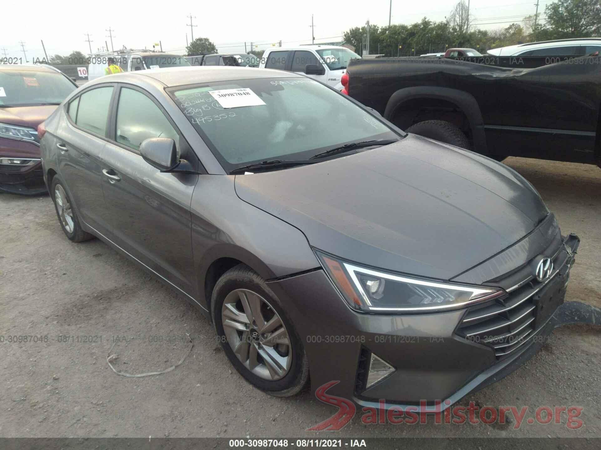 5NPD84LF5KH495352 2019 HYUNDAI ELANTRA