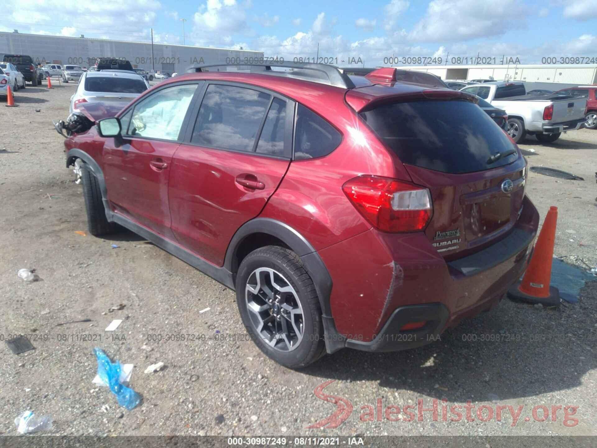 JF2GPALCXGH297667 2016 SUBARU CROSSTREK