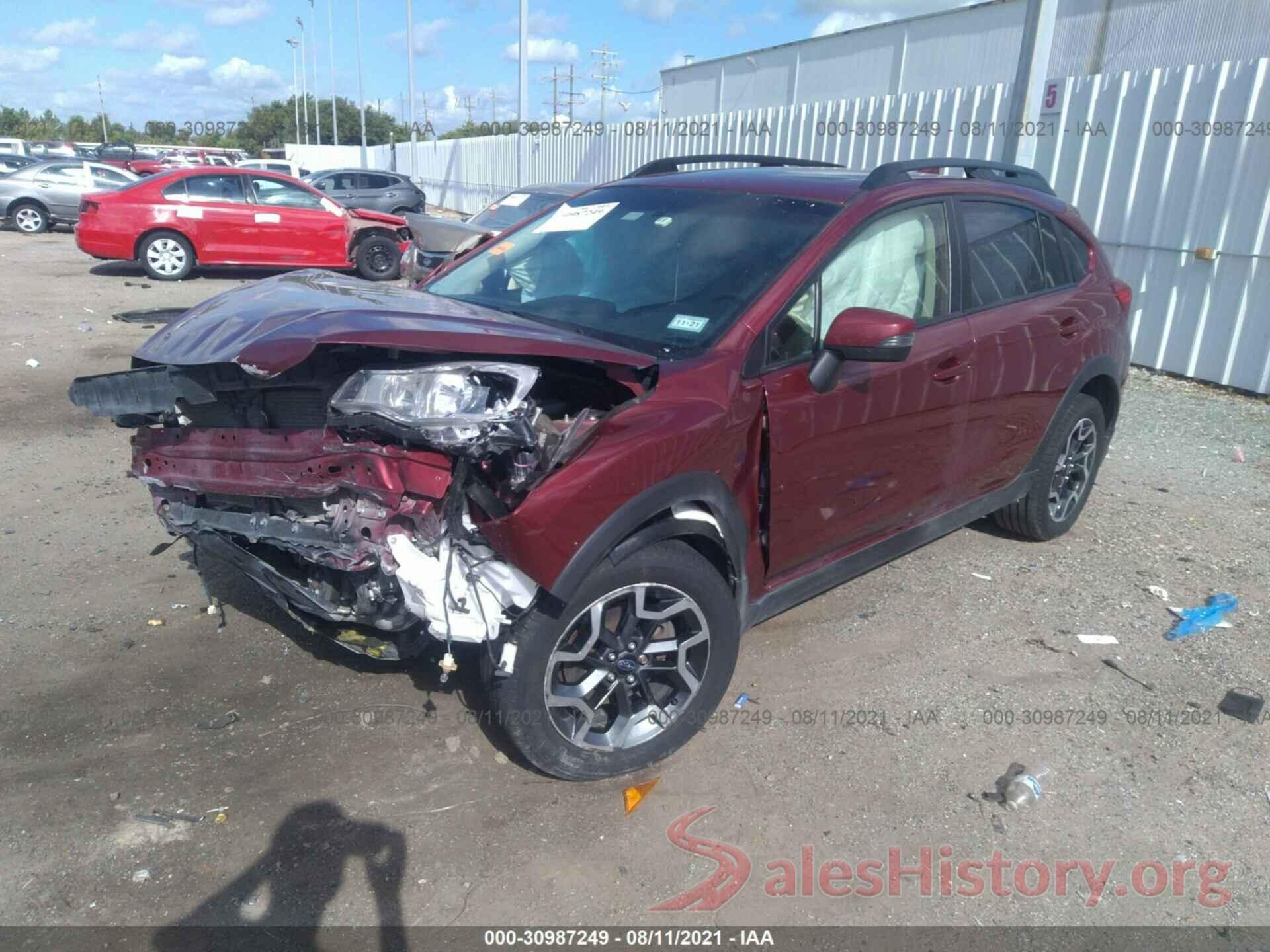 JF2GPALCXGH297667 2016 SUBARU CROSSTREK