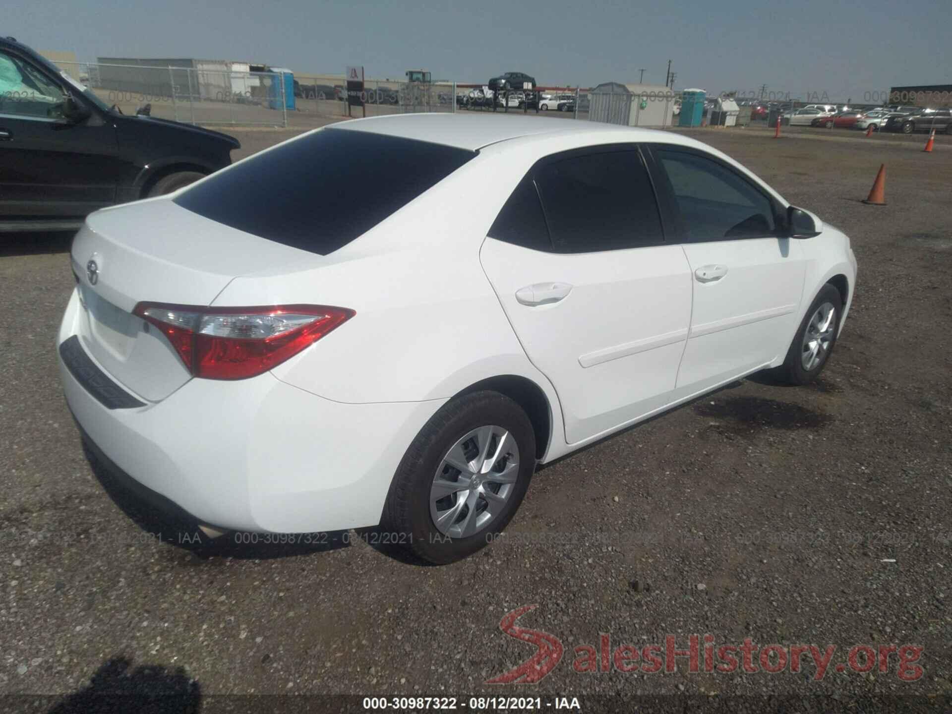 5YFBURHE3GP498387 2016 TOYOTA COROLLA