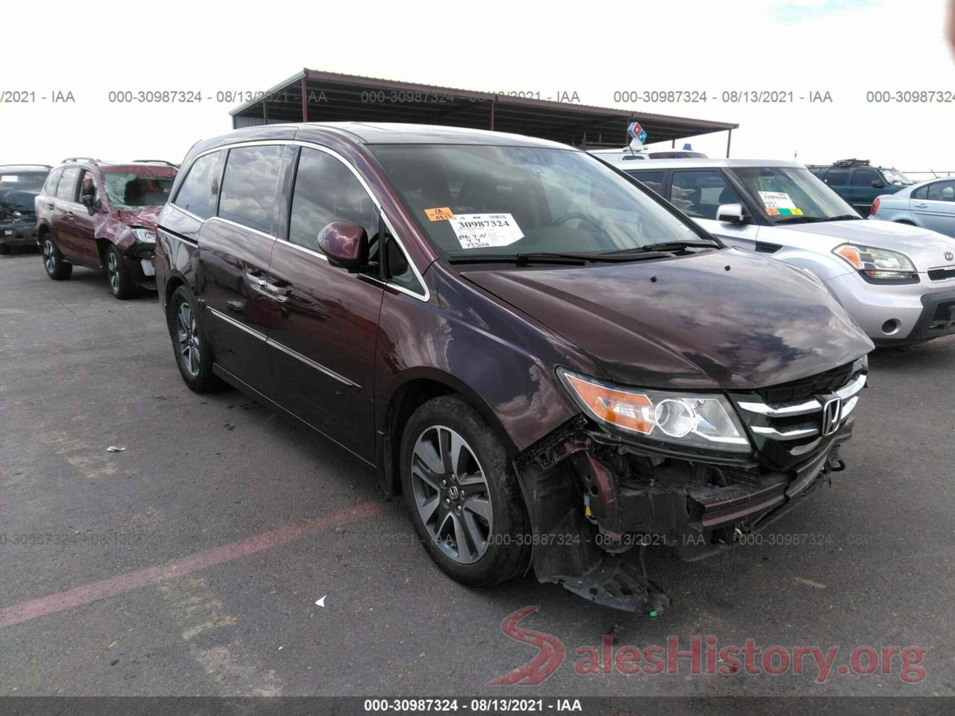 5FNRL5H94GB087699 2016 HONDA ODYSSEY