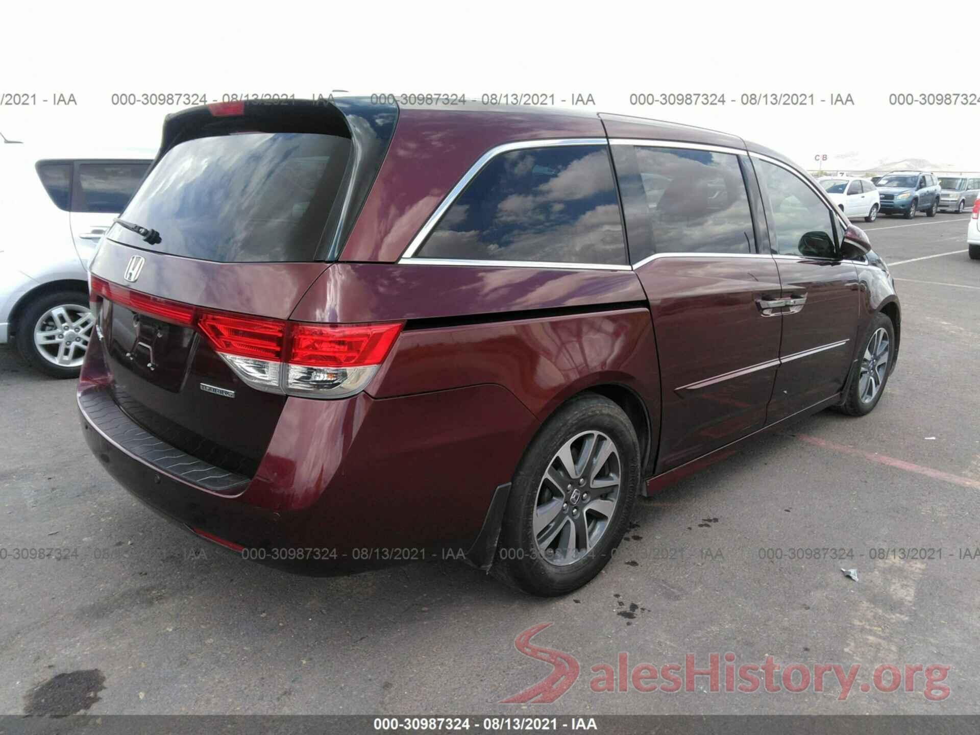 5FNRL5H94GB087699 2016 HONDA ODYSSEY