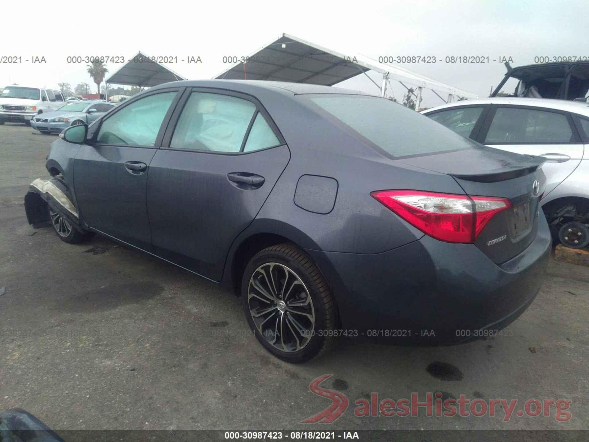 5YFBURHE6GP475010 2016 TOYOTA COROLLA