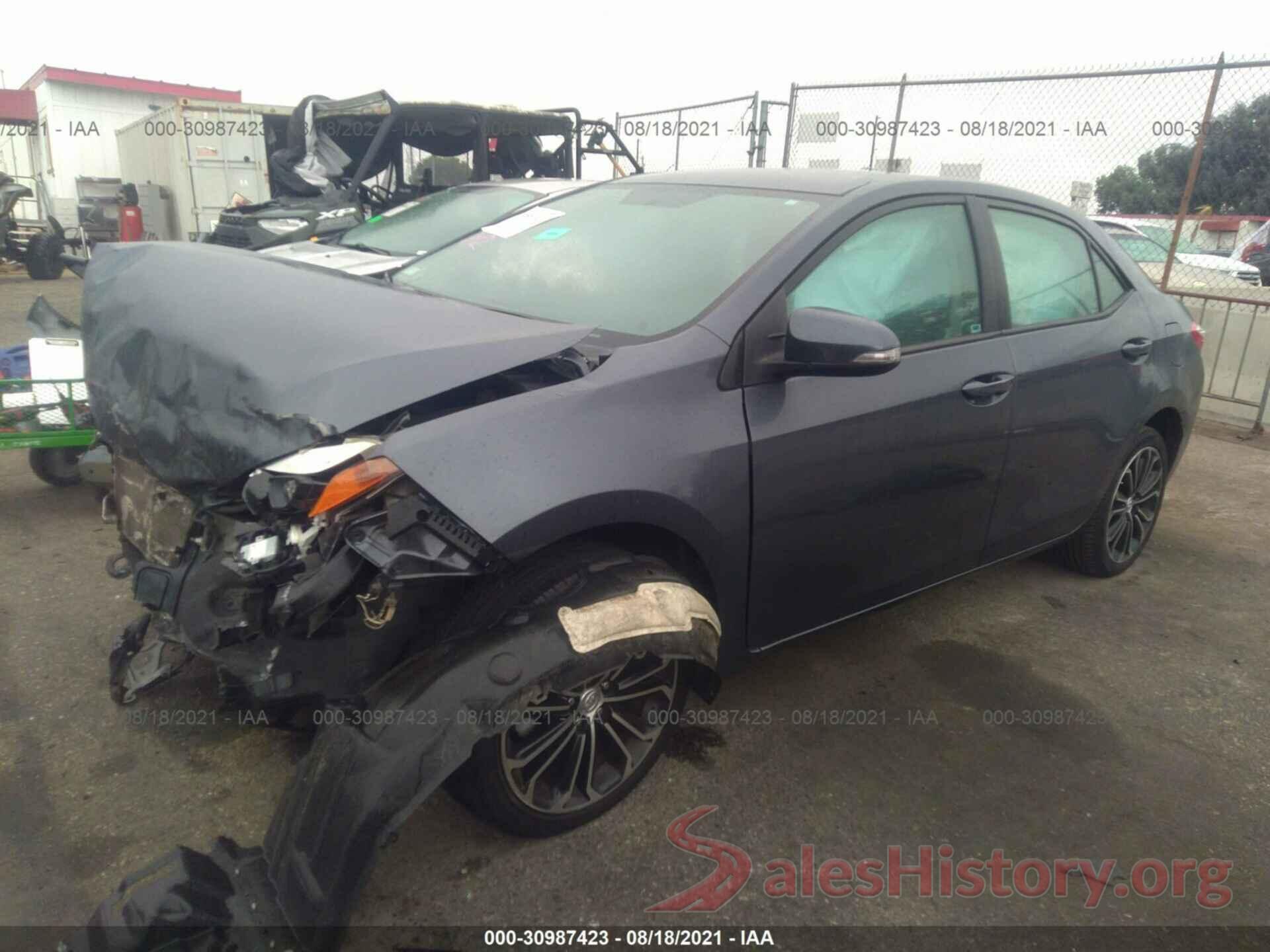 5YFBURHE6GP475010 2016 TOYOTA COROLLA