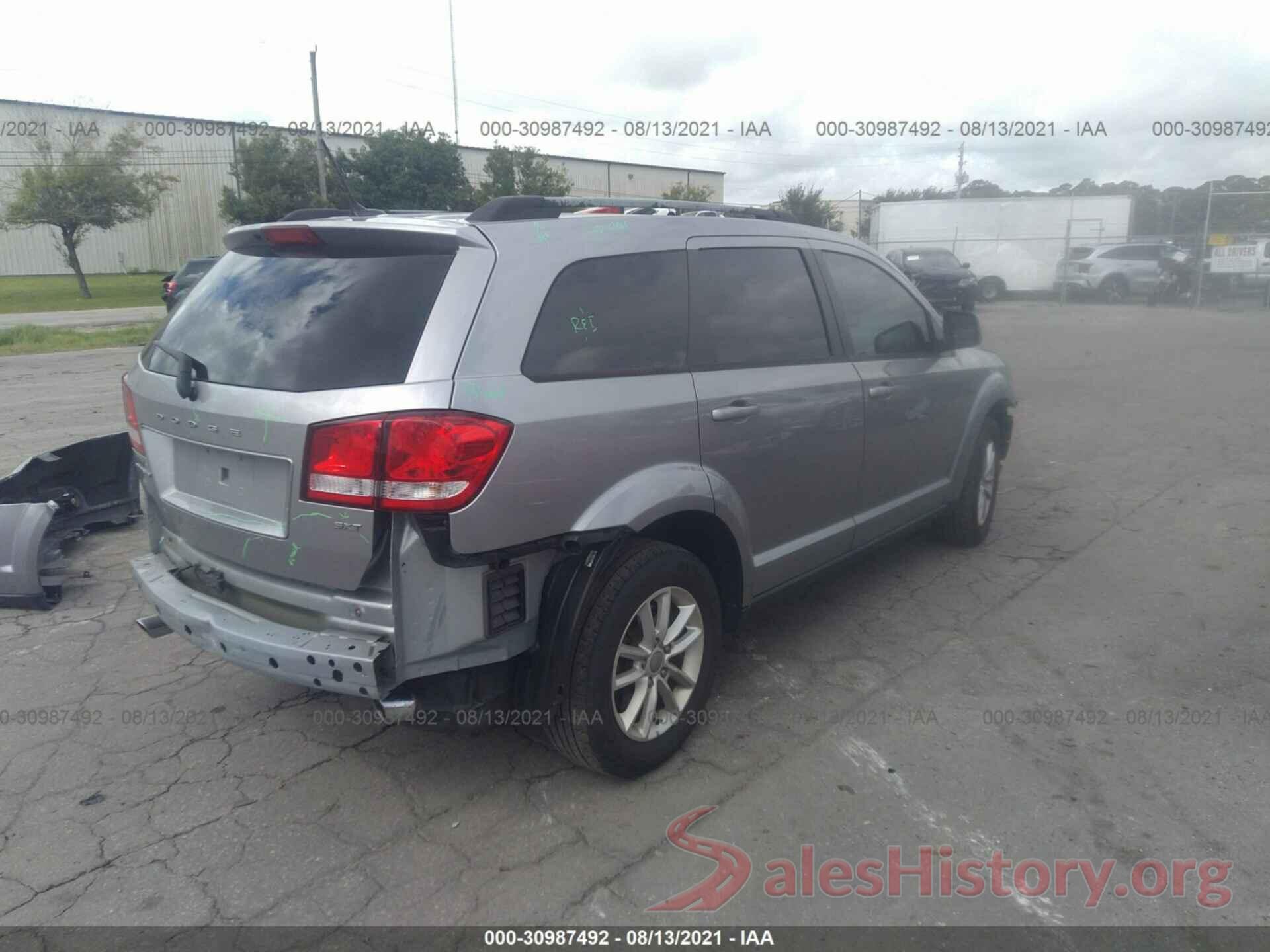 3C4PDCBG6HT676725 2017 DODGE JOURNEY