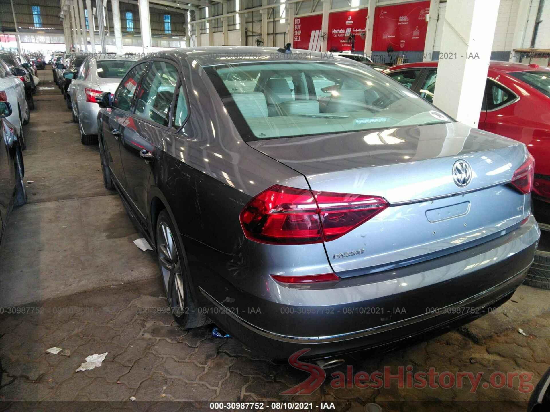 000DT7A31HC059205 2017 VOLKSWAGEN PASSAT