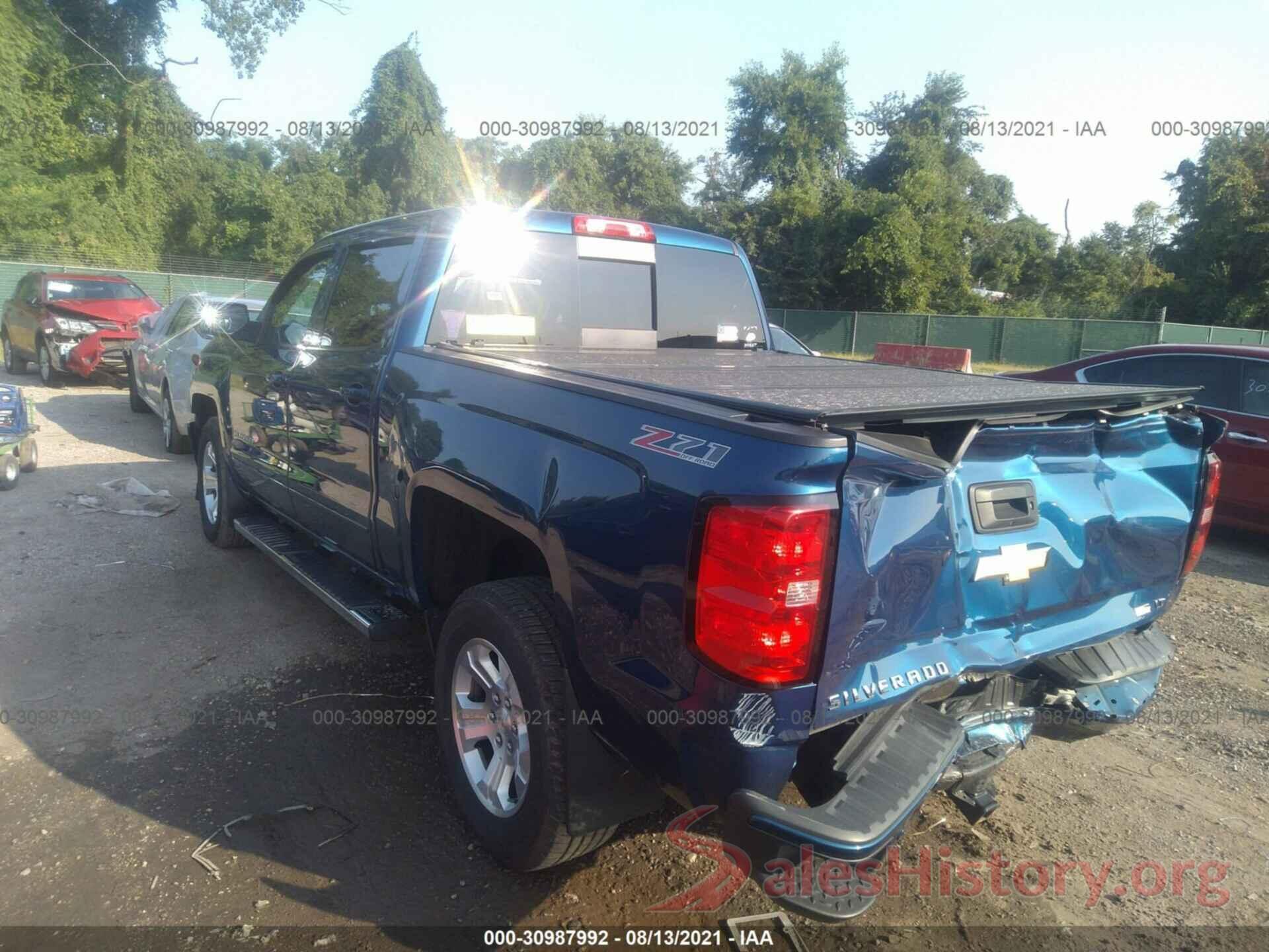 3GCUKREC1HG153156 2017 CHEVROLET SILVERADO 1500