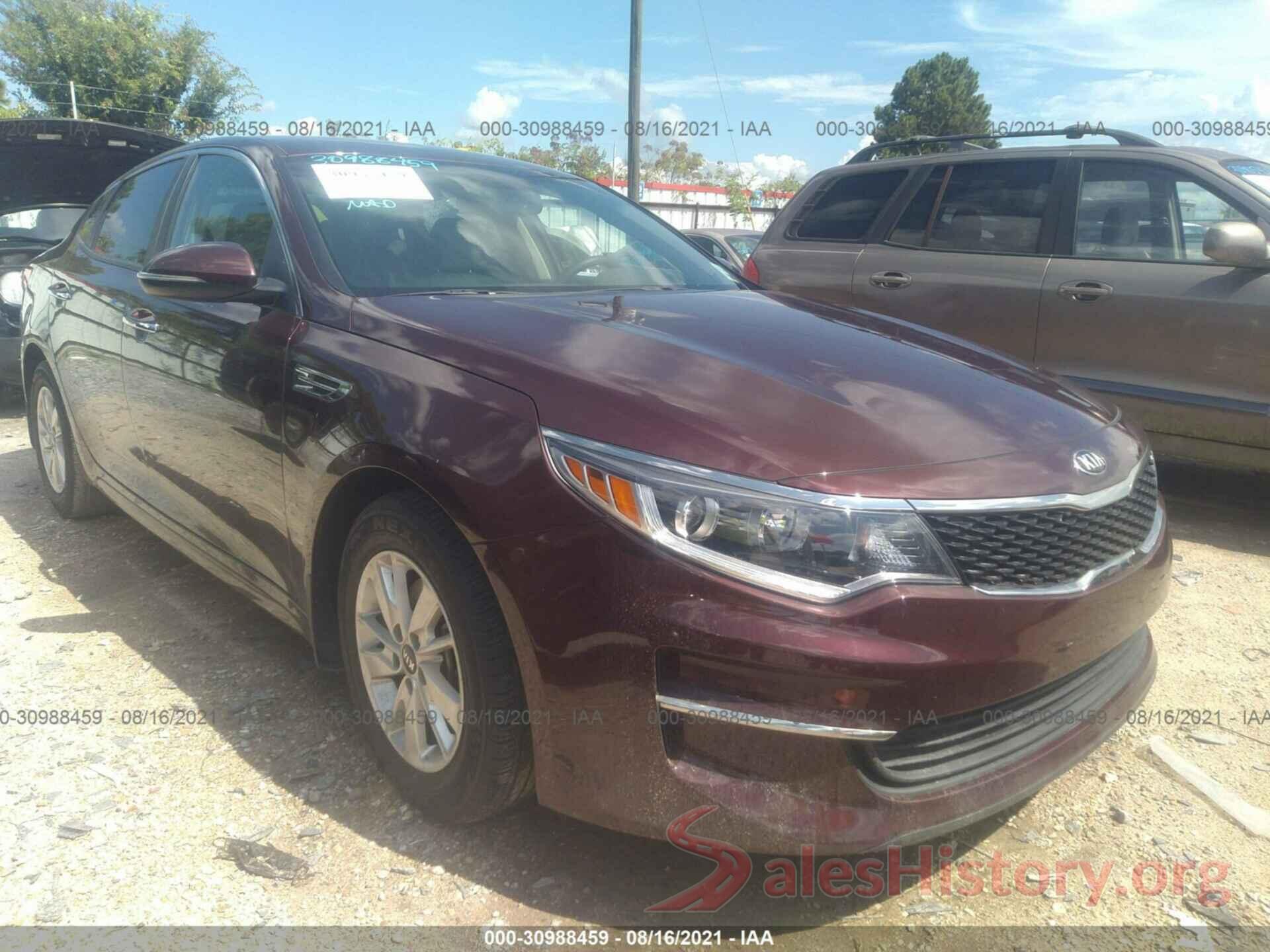 5XXGT4L34HG161609 2017 KIA OPTIMA