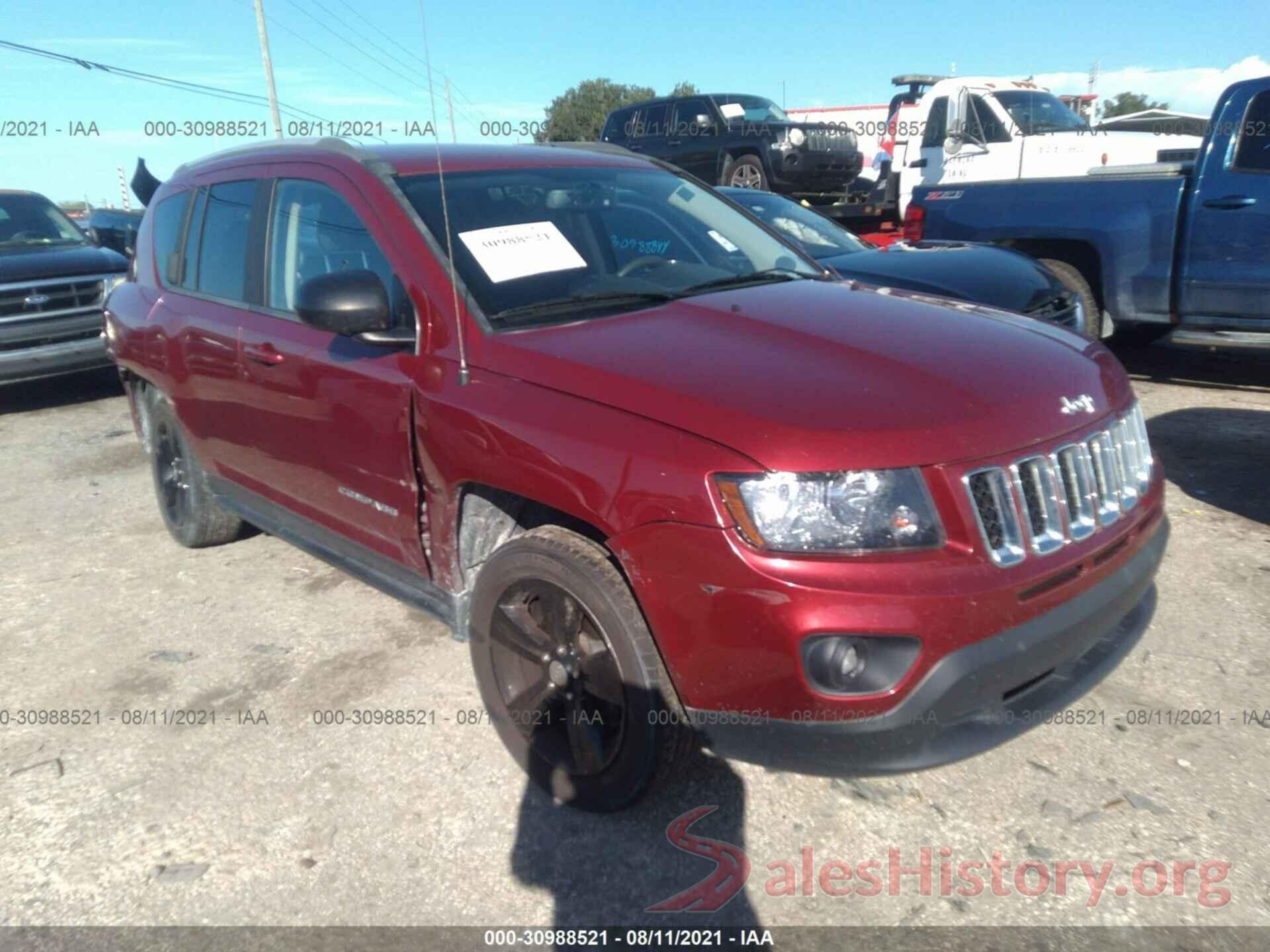 1C4NJCBA6HD147700 2017 JEEP COMPASS