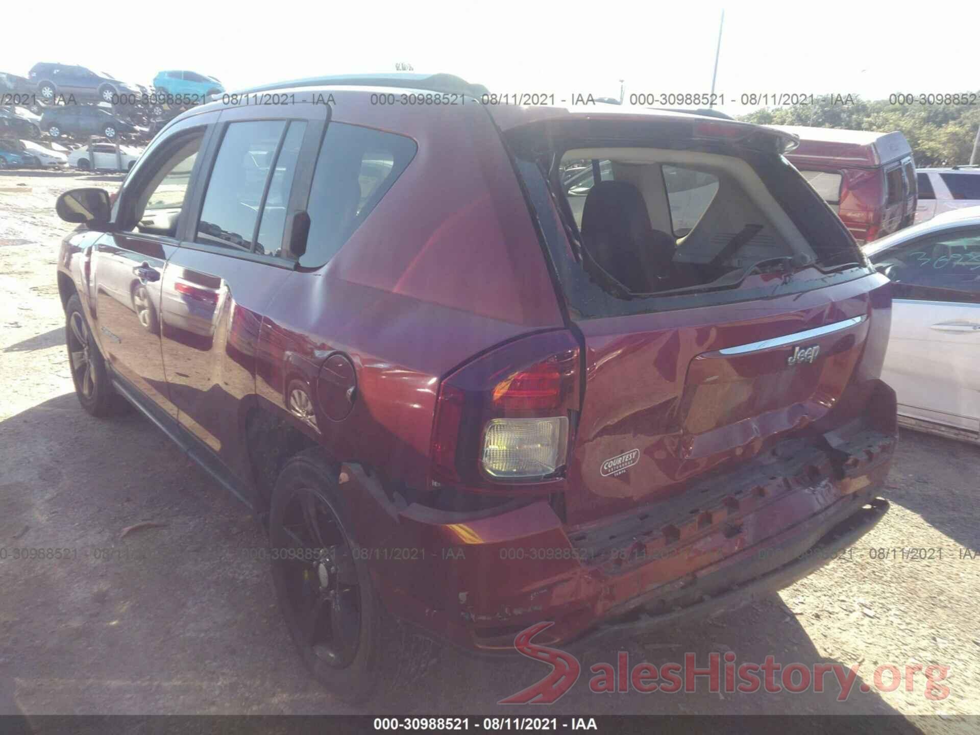 1C4NJCBA6HD147700 2017 JEEP COMPASS