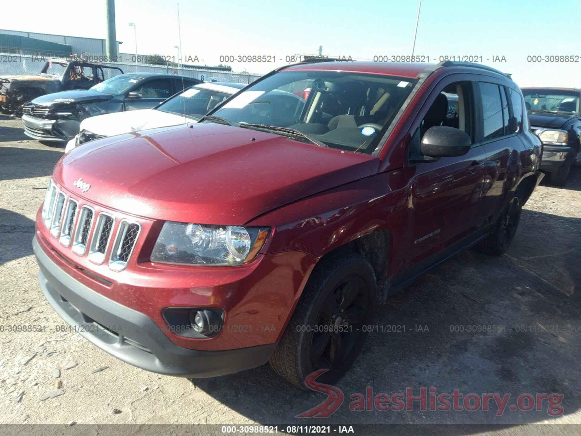 1C4NJCBA6HD147700 2017 JEEP COMPASS