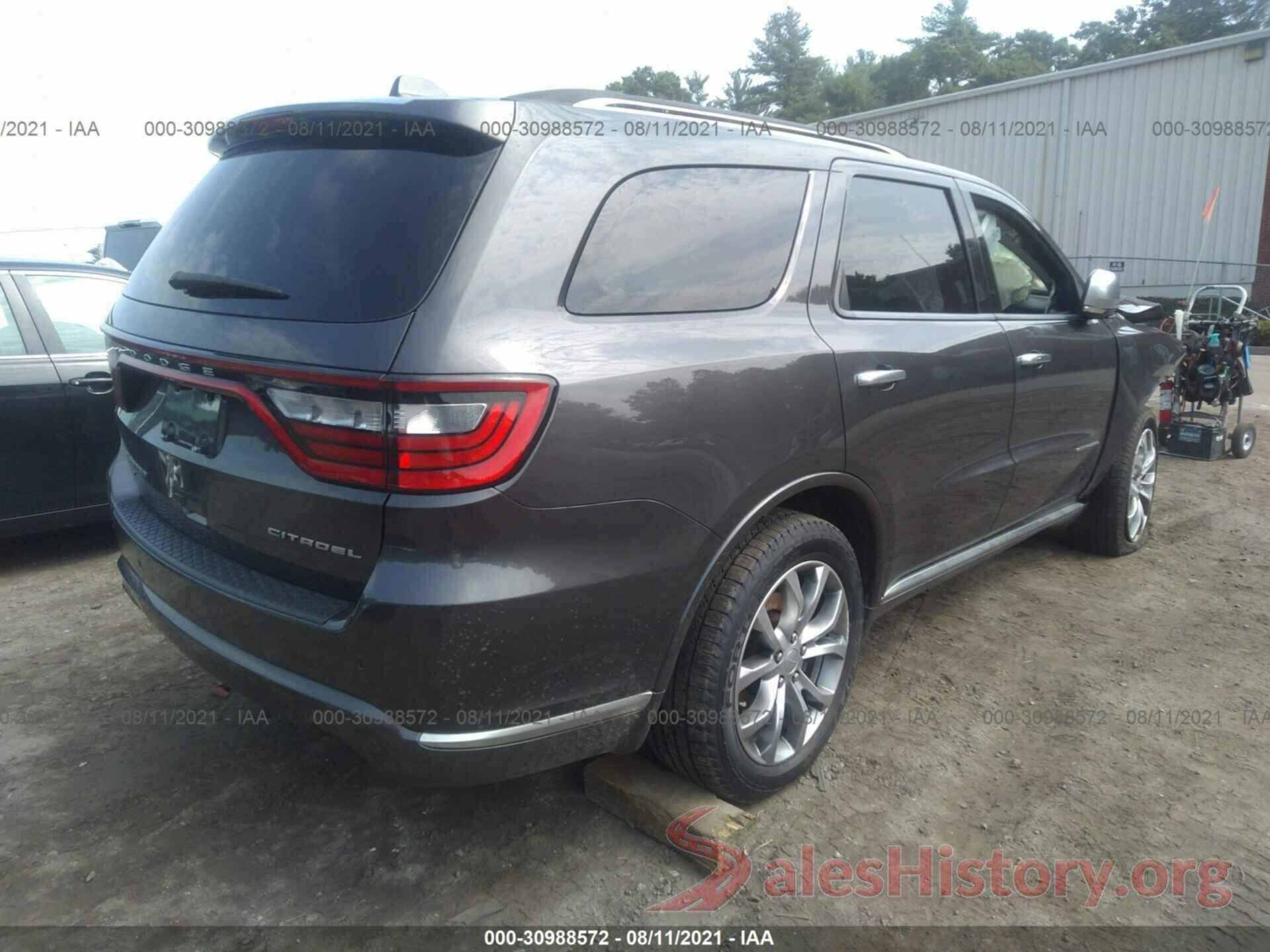 1C4RDJEG6GC442300 2016 DODGE DURANGO