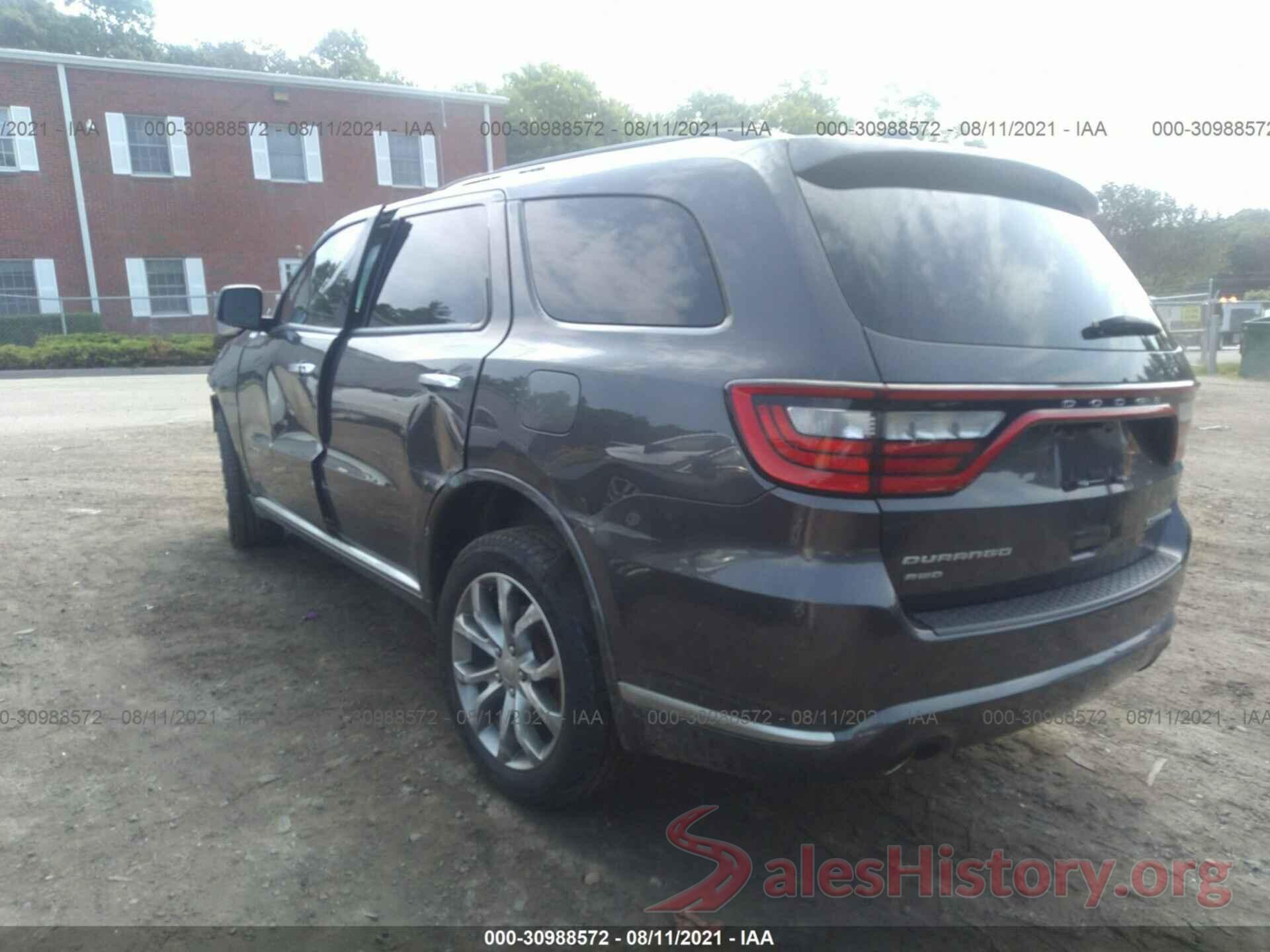 1C4RDJEG6GC442300 2016 DODGE DURANGO