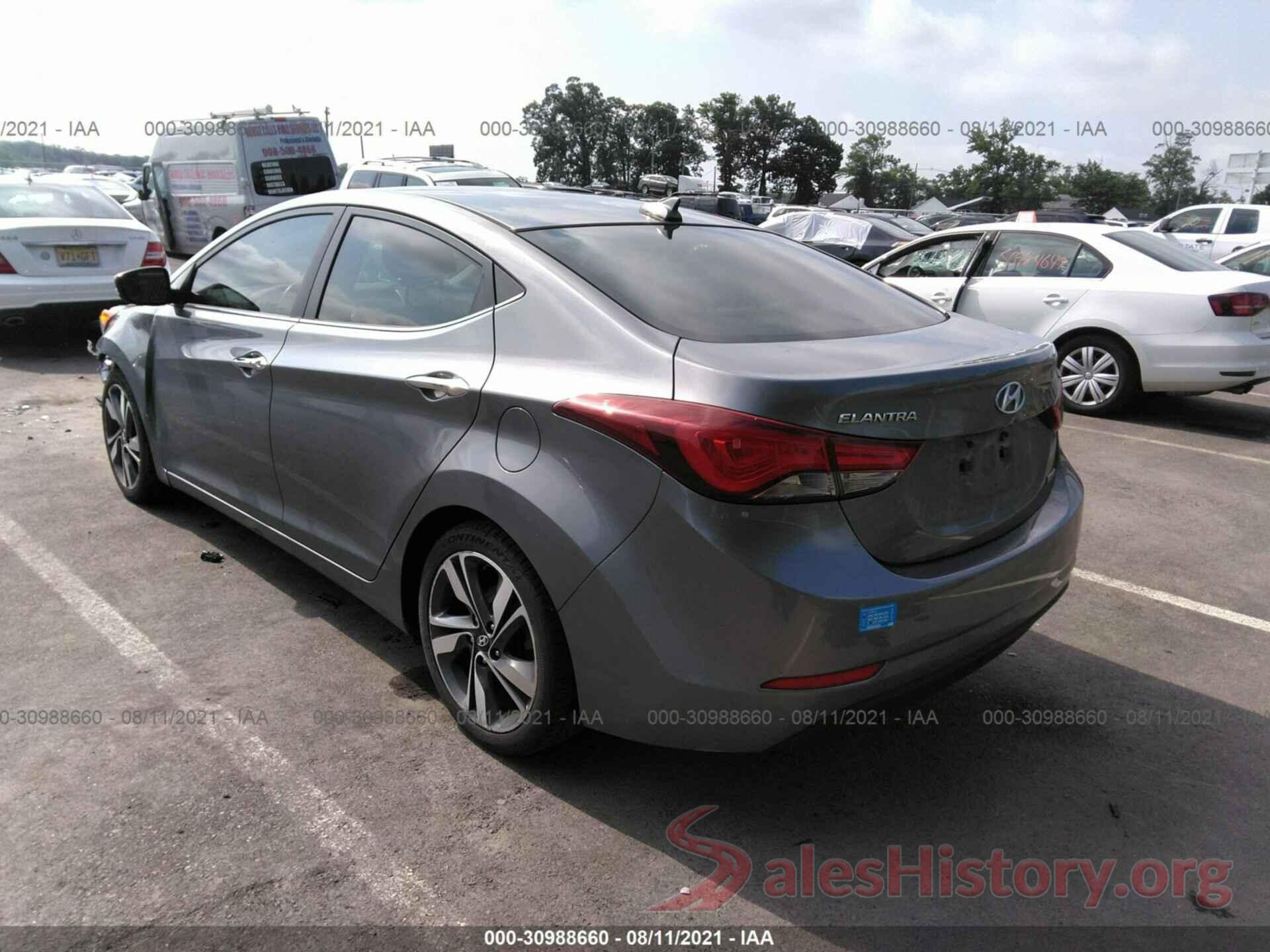 KMHDH4AE4GU596112 2016 HYUNDAI ELANTRA