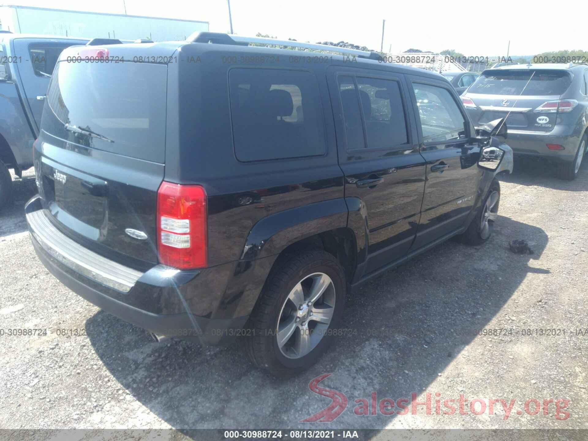 1C4NJRFB2HD206375 2017 JEEP PATRIOT