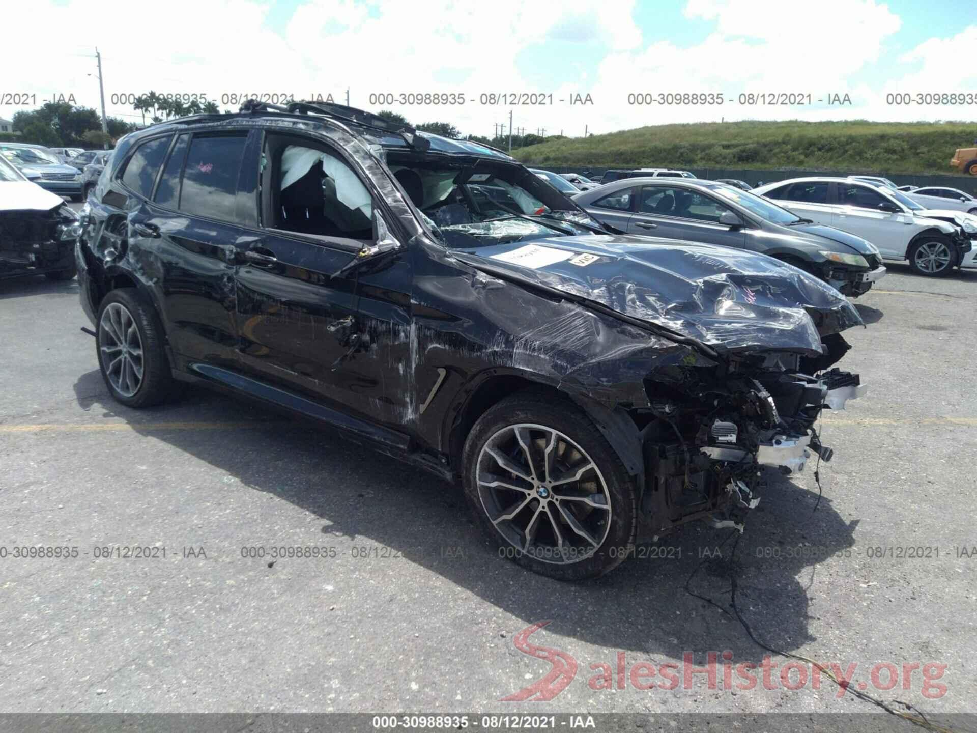 5UXTS3C56K0Z09006 2019 BMW X3