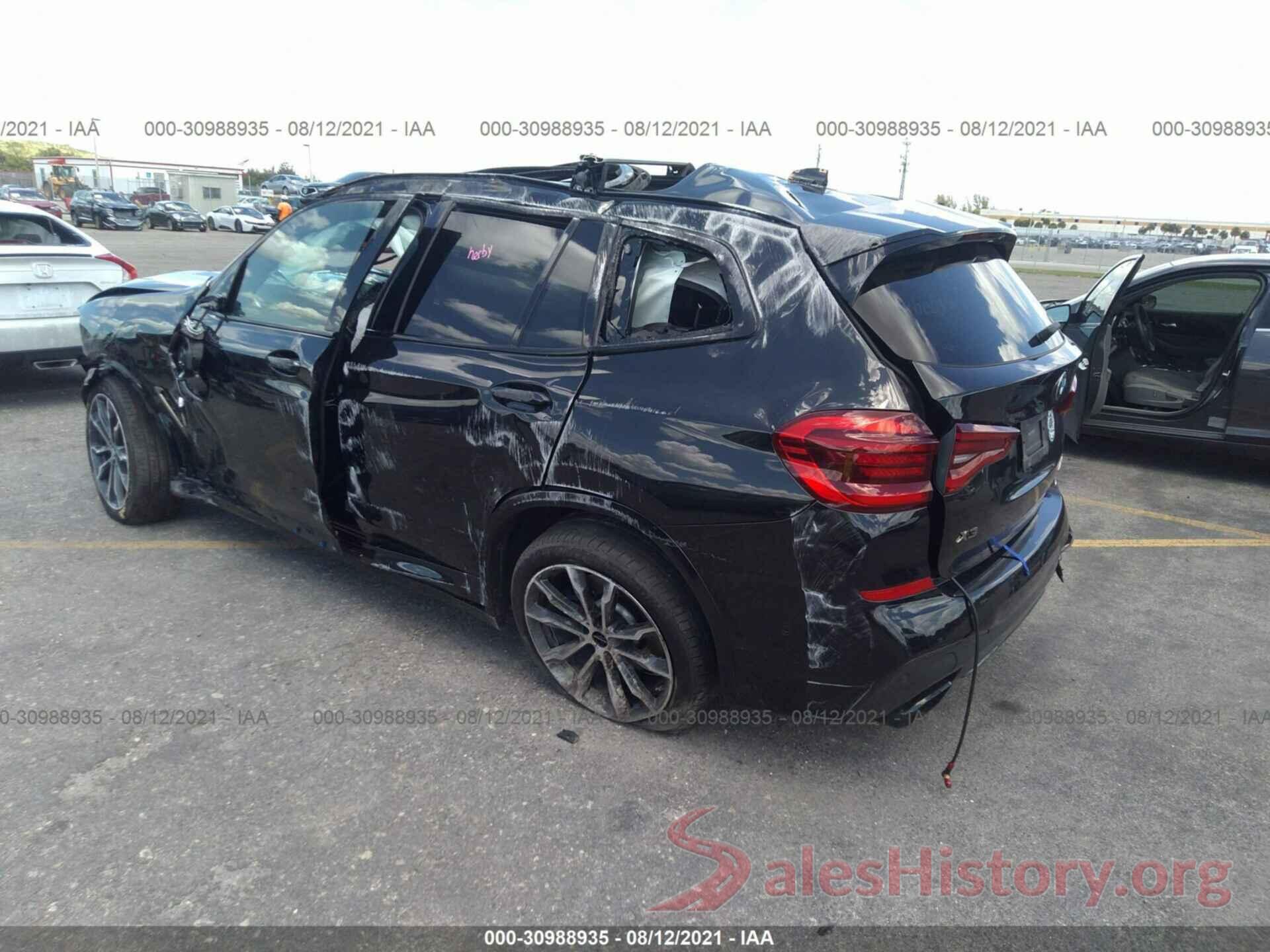 5UXTS3C56K0Z09006 2019 BMW X3