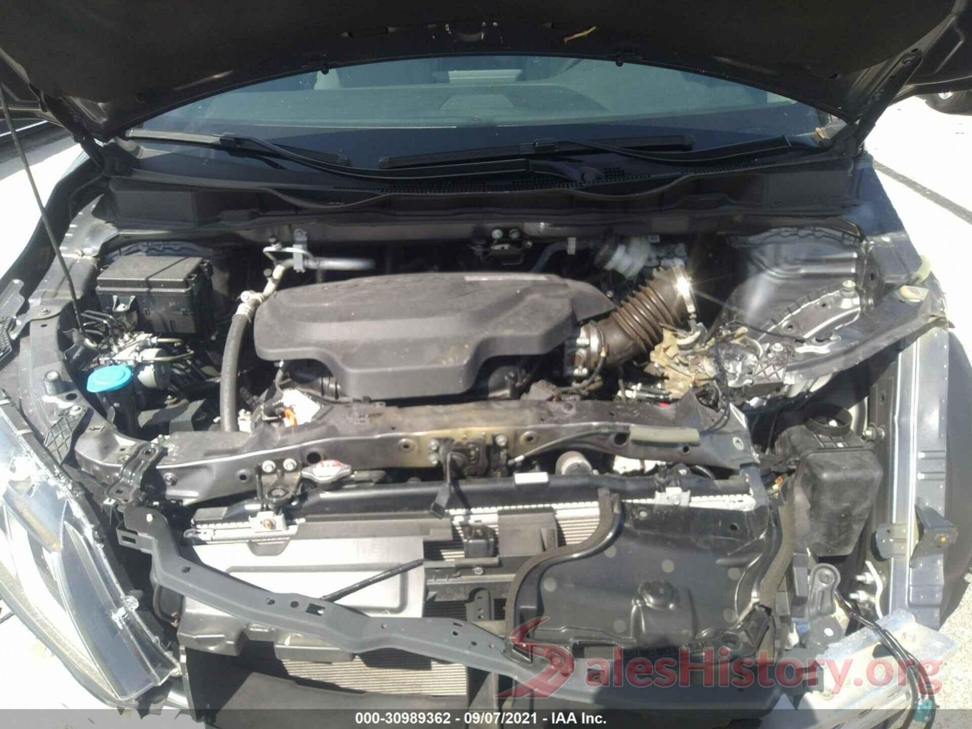 5FNRL6H29KB118544 2019 HONDA ODYSSEY