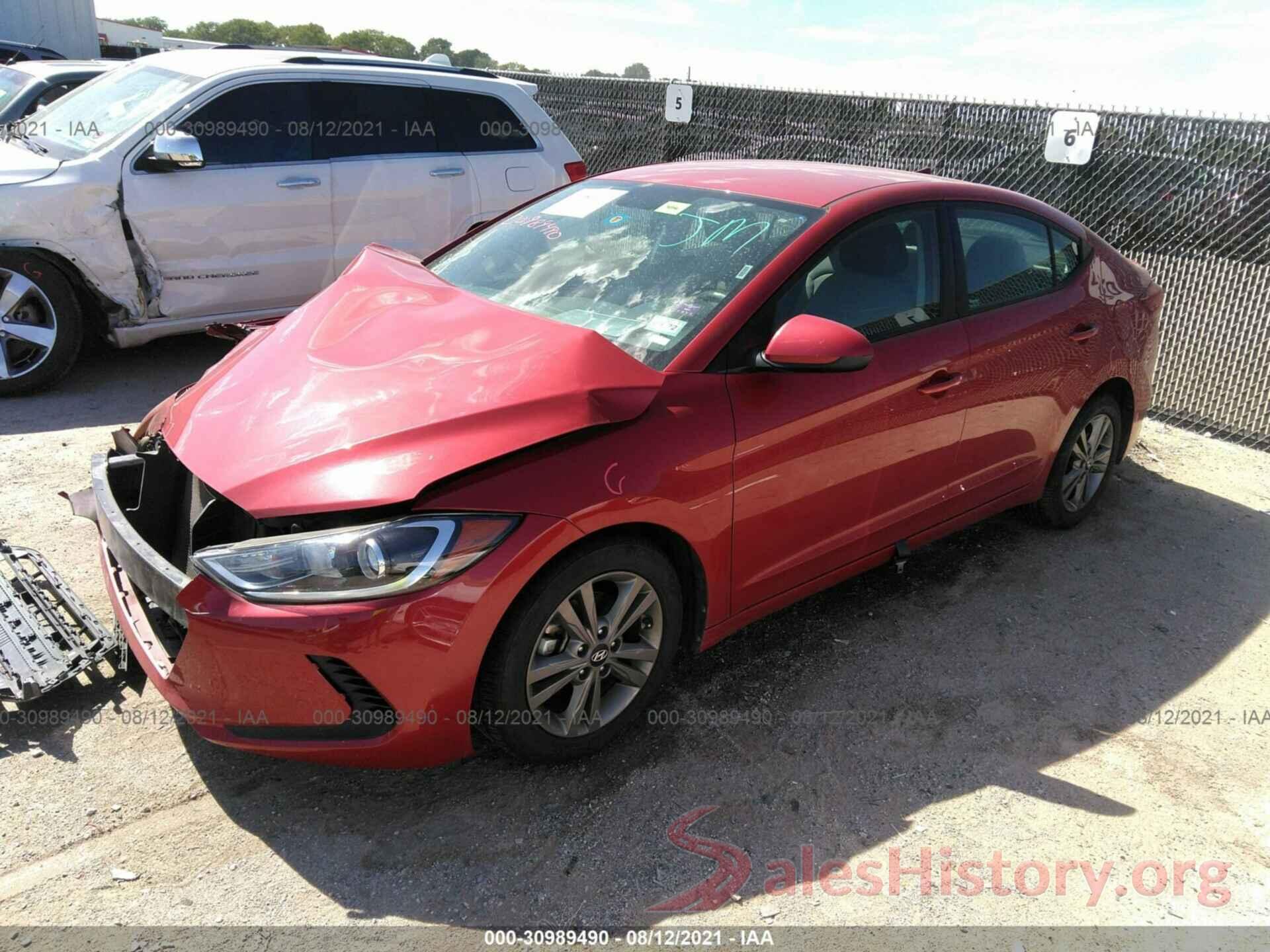 5NPD84LF1JH316934 2018 HYUNDAI ELANTRA