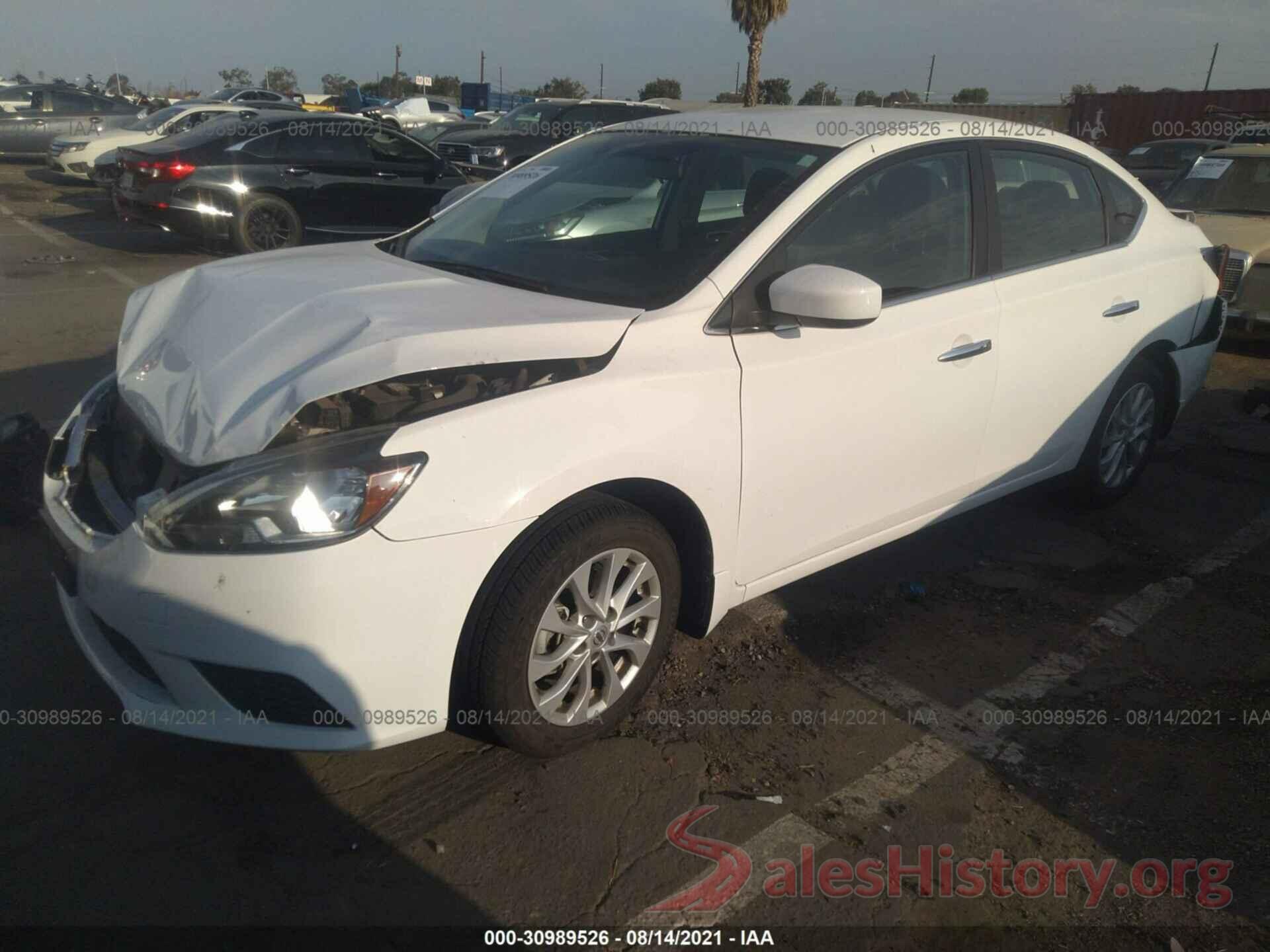 3N1AB7AP8KL607243 2019 NISSAN SENTRA