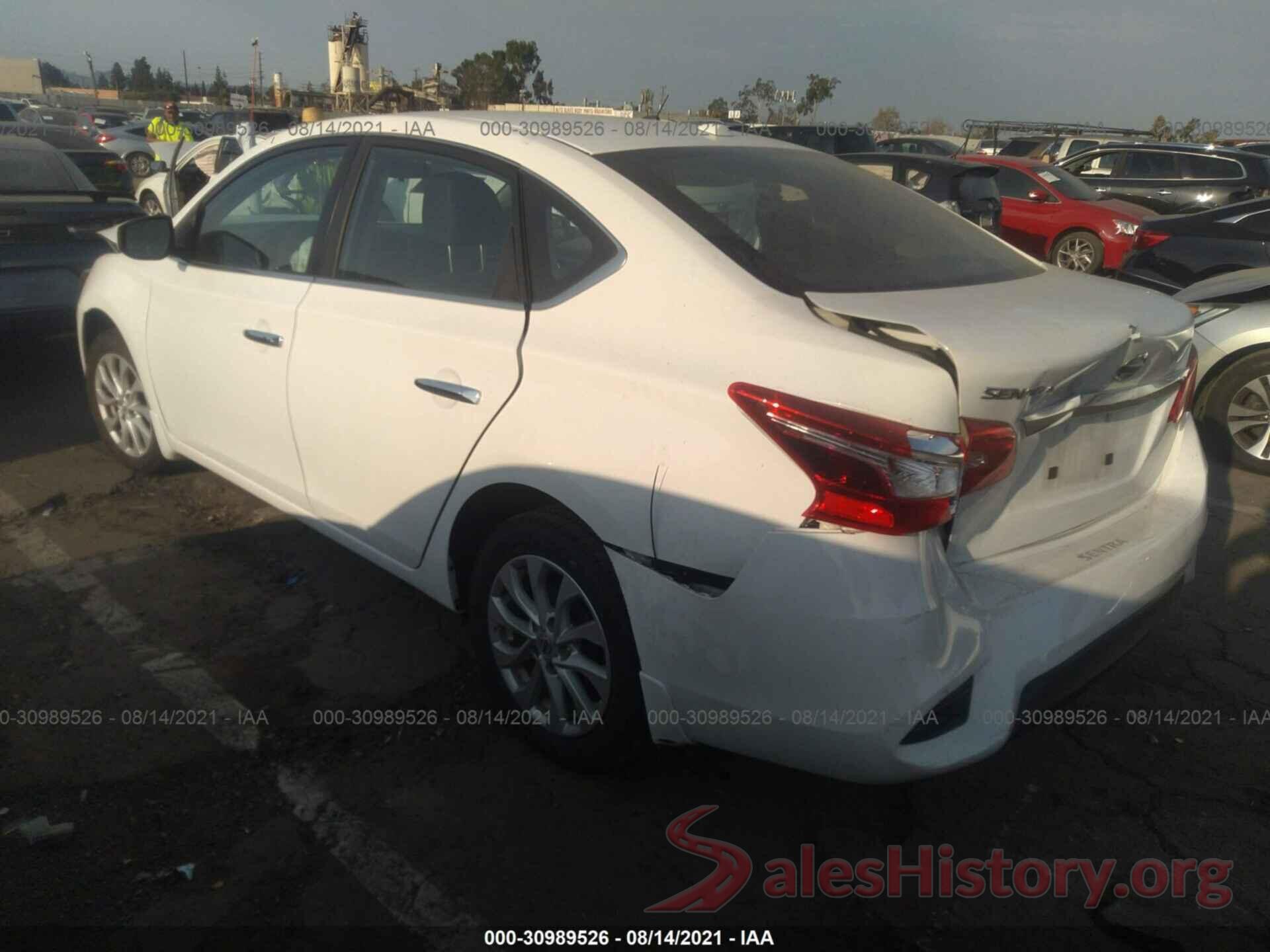 3N1AB7AP8KL607243 2019 NISSAN SENTRA