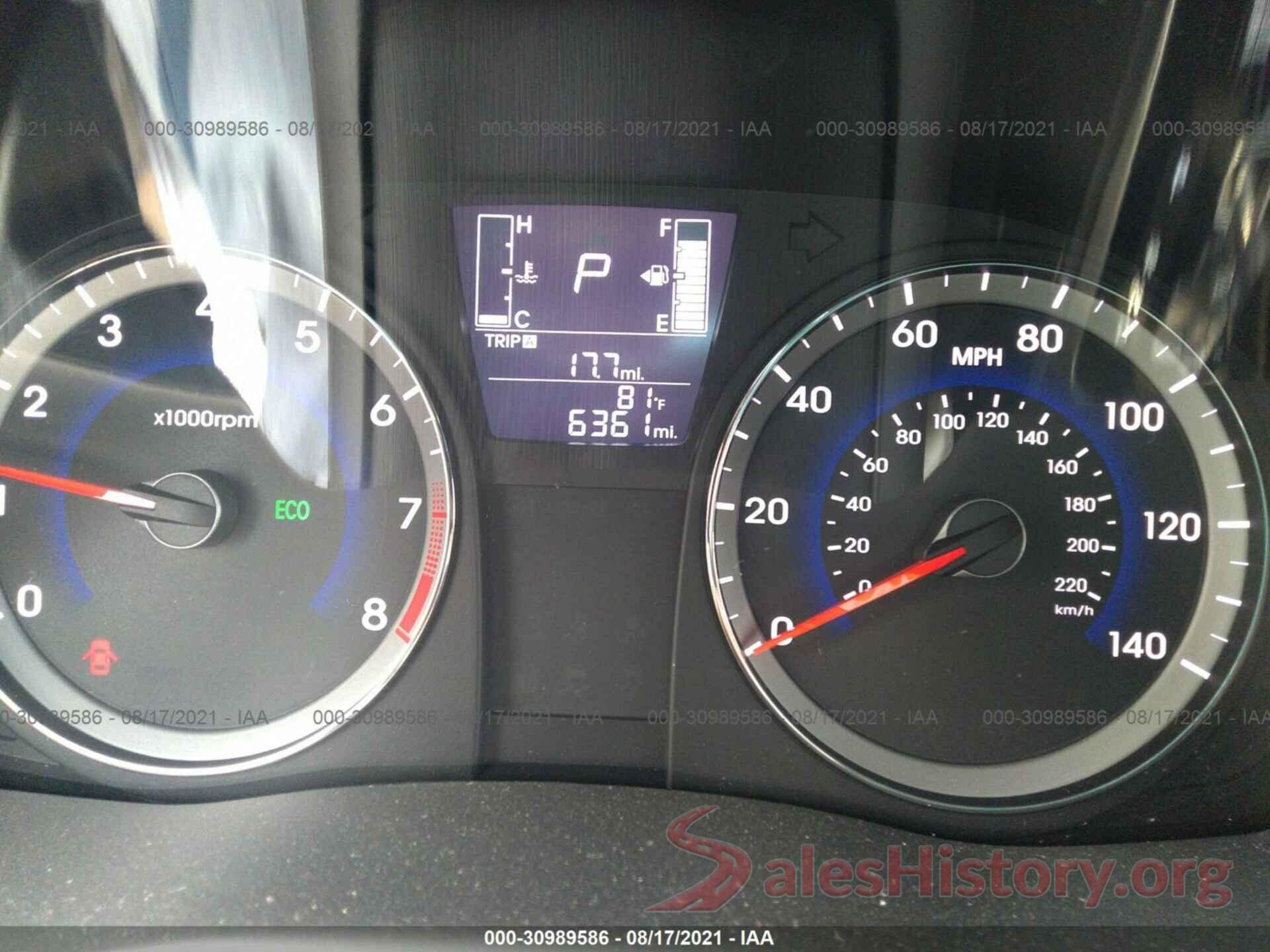 KMHCU5AE2GU264635 2016 HYUNDAI ACCENT