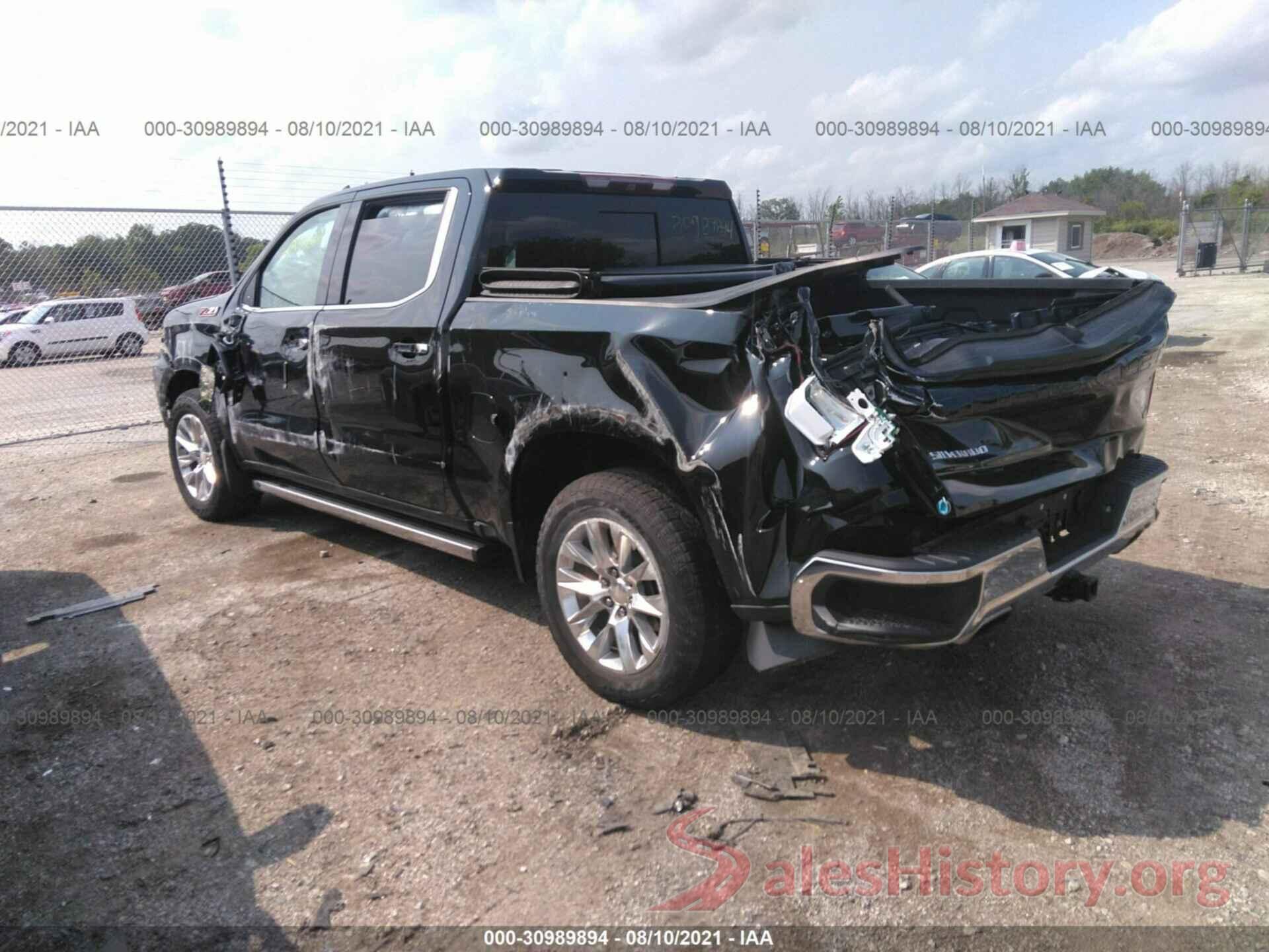 1GCUYGEL8KZ289732 2019 CHEVROLET SILVERADO 1500