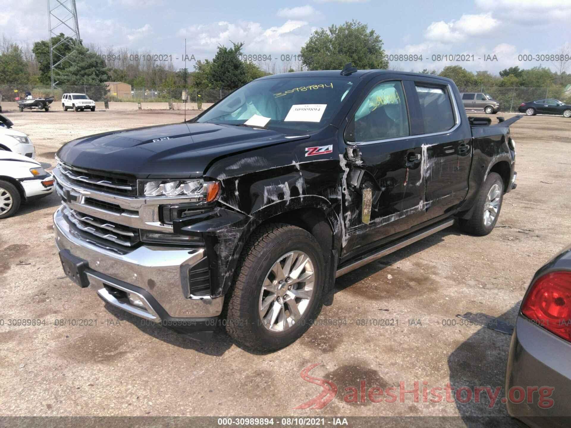 1GCUYGEL8KZ289732 2019 CHEVROLET SILVERADO 1500