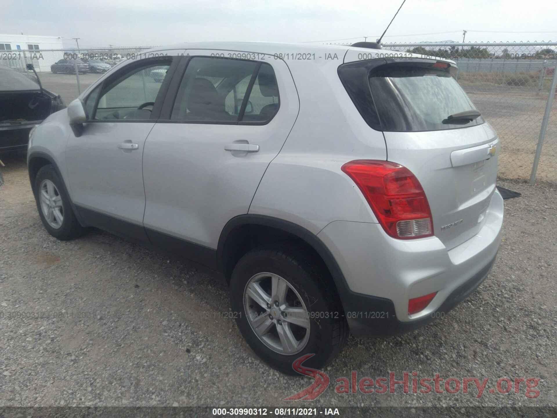 KL7CJNSB7HB206287 2017 CHEVROLET TRAX