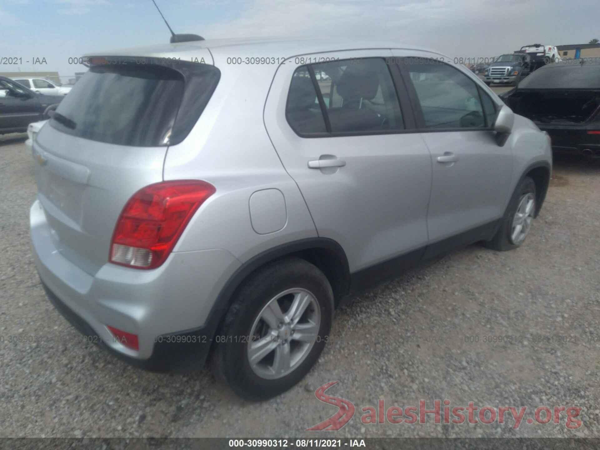 KL7CJNSB7HB206287 2017 CHEVROLET TRAX