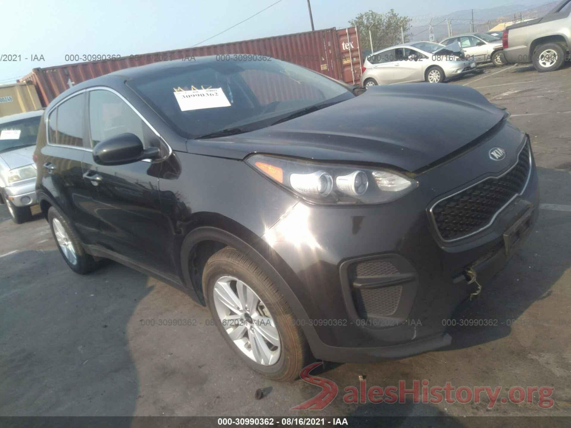 KNDPM3ACXK7613797 2019 KIA SPORTAGE