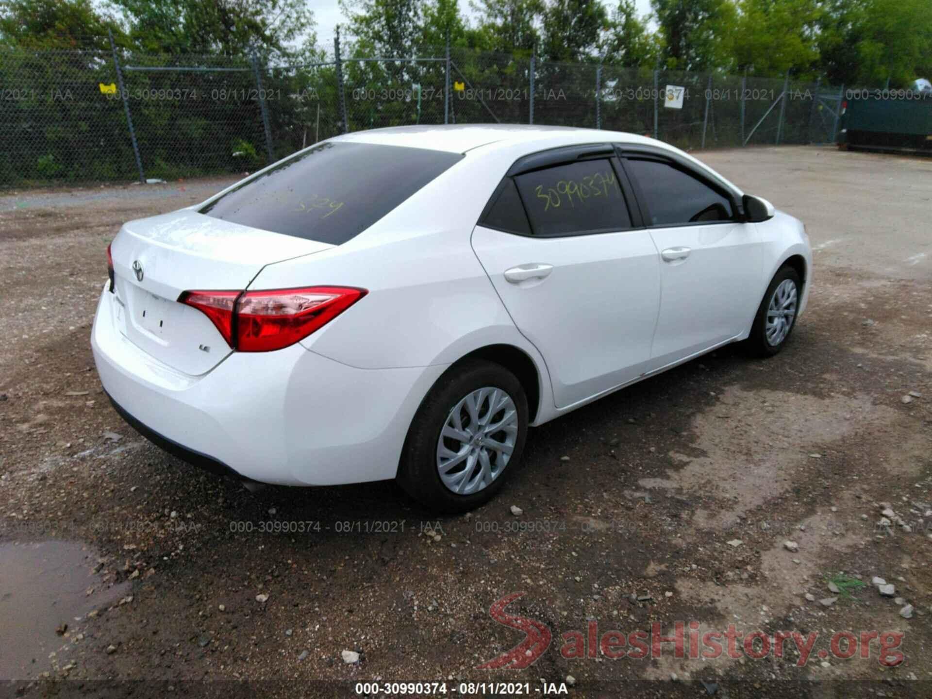 2T1BURHE7HC838836 2017 TOYOTA COROLLA