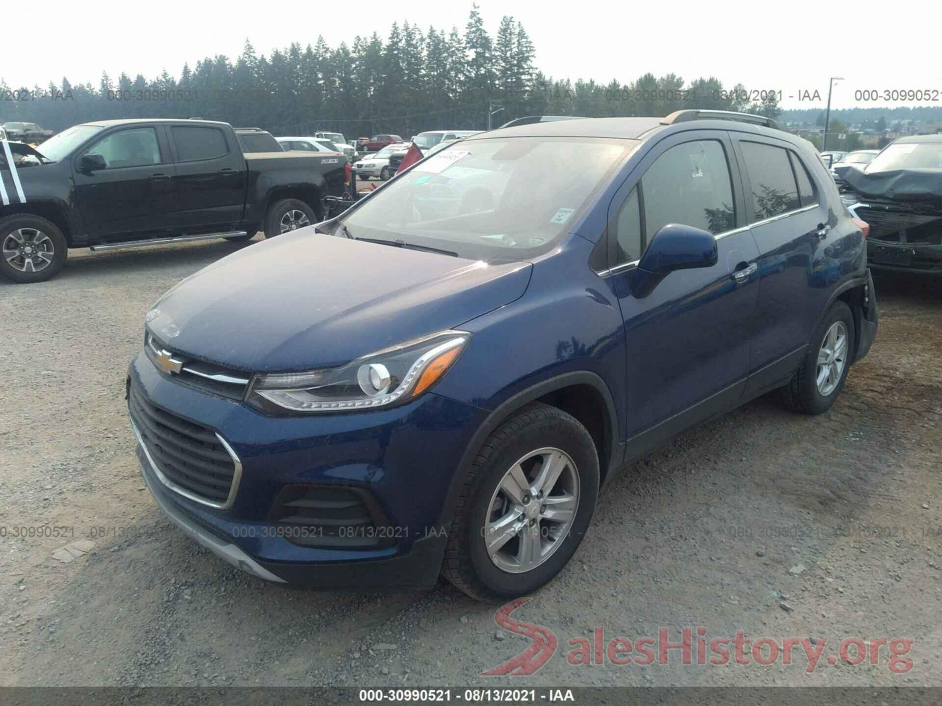 3GNCJLSB9HL174438 2017 CHEVROLET TRAX