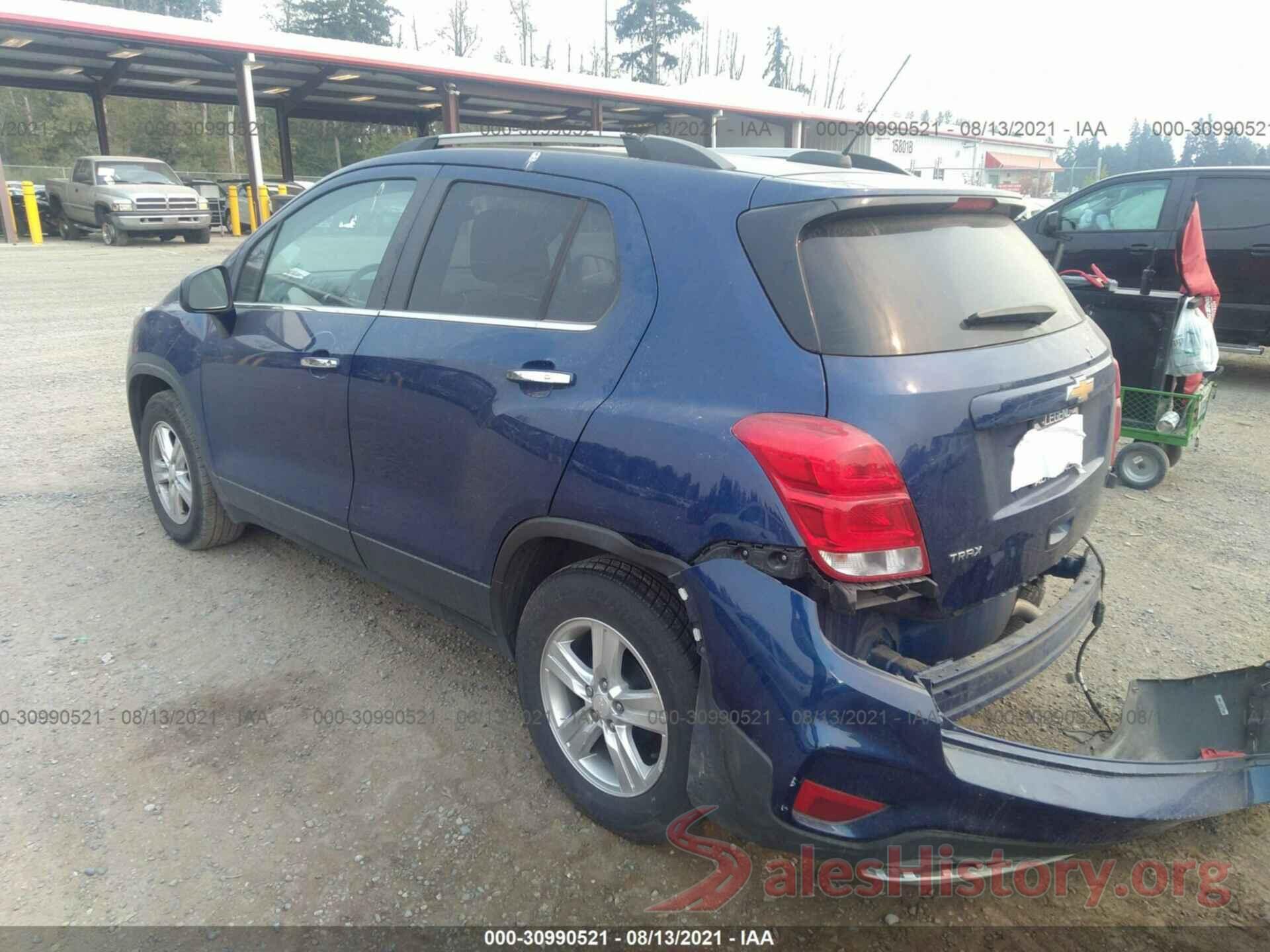 3GNCJLSB9HL174438 2017 CHEVROLET TRAX