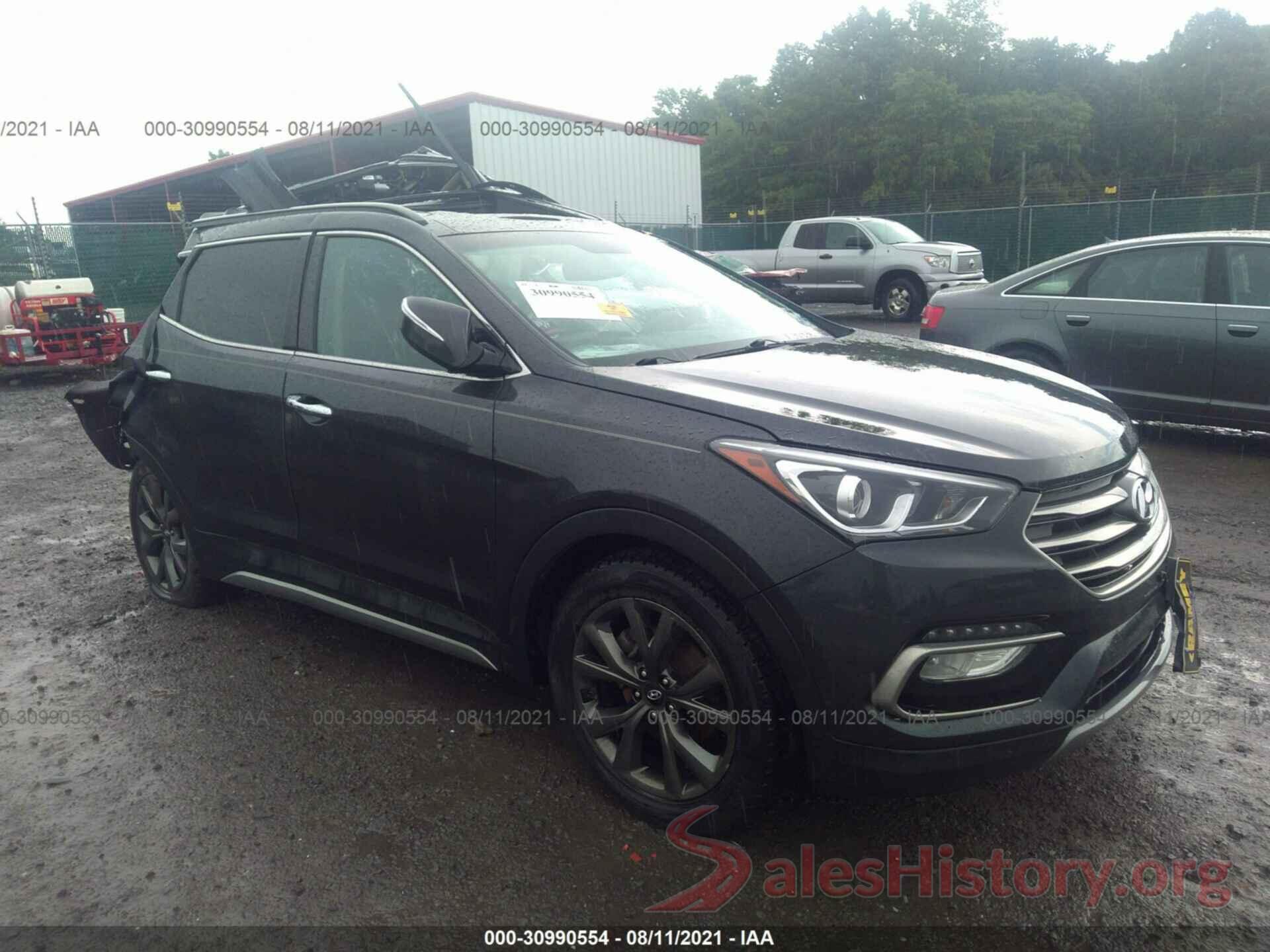 5XYZWDLA2JG515837 2018 HYUNDAI SANTA FE SPORT