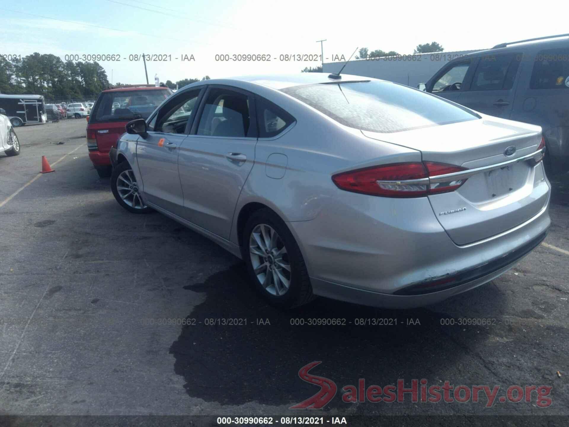 3FA6P0H7XHR265520 2017 FORD FUSION