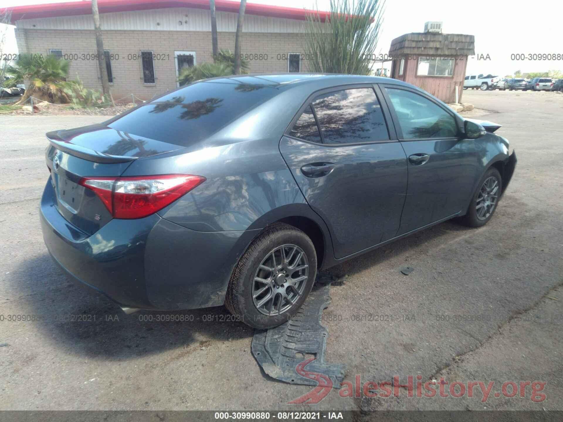 2T1BURHE2GC516734 2016 TOYOTA COROLLA