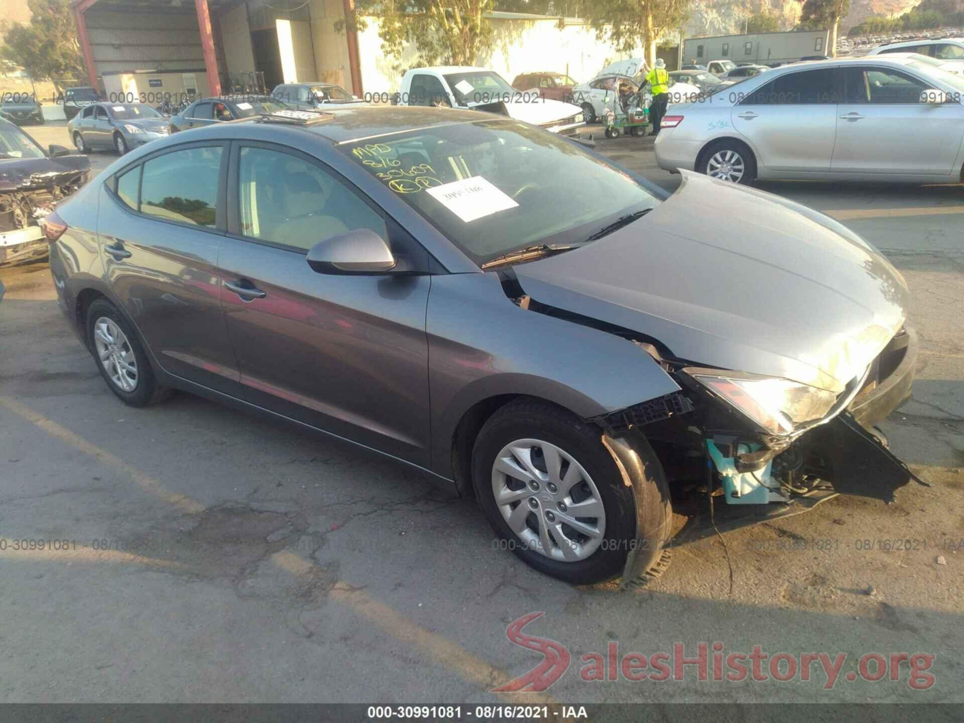 5NPD74LF7KH470164 2019 HYUNDAI ELANTRA