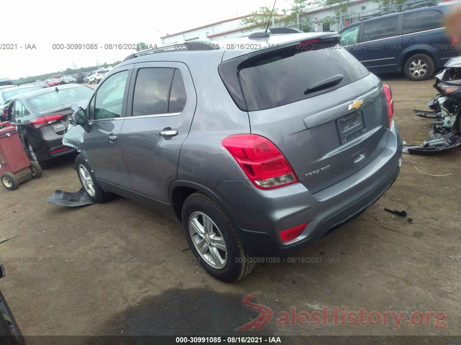 3GNCJPSB7LL153152 2020 CHEVROLET TRAX