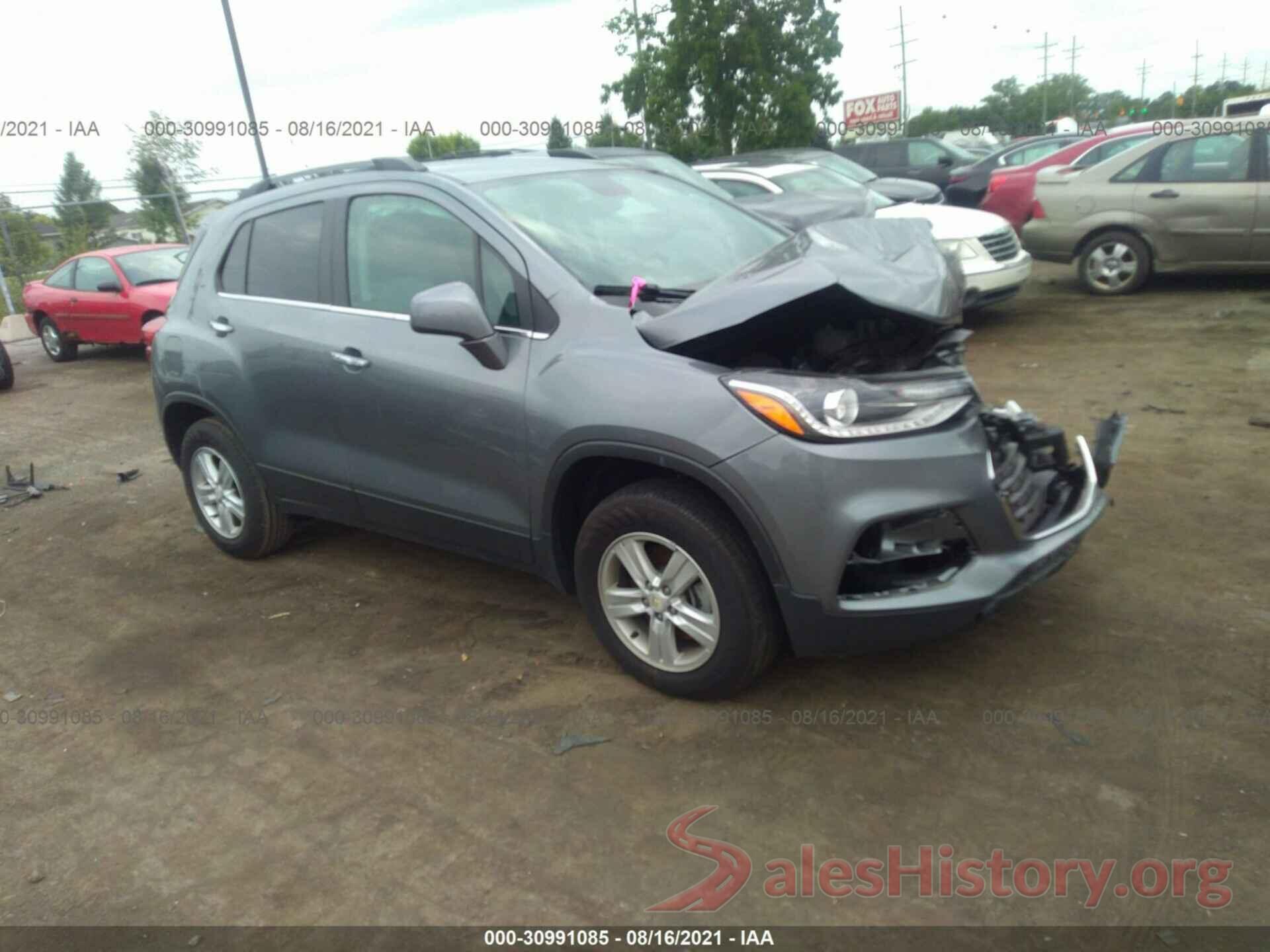 3GNCJPSB7LL153152 2020 CHEVROLET TRAX