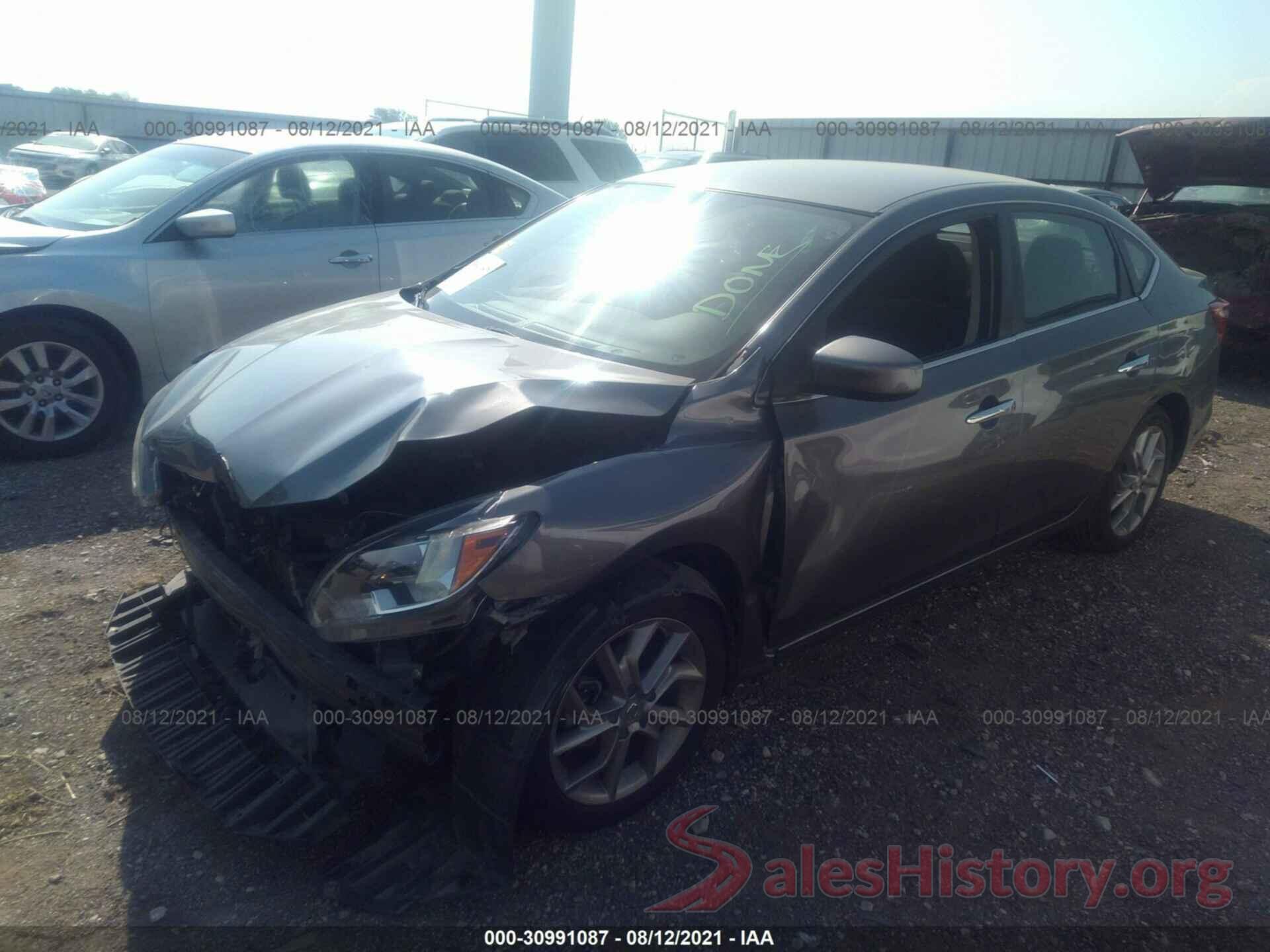 3N1AB7AP0GY208966 2016 NISSAN SENTRA