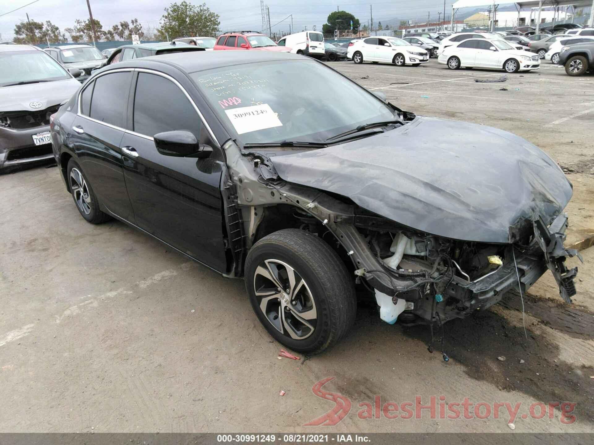 1HGCR2F34HA154430 2017 HONDA ACCORD SEDAN