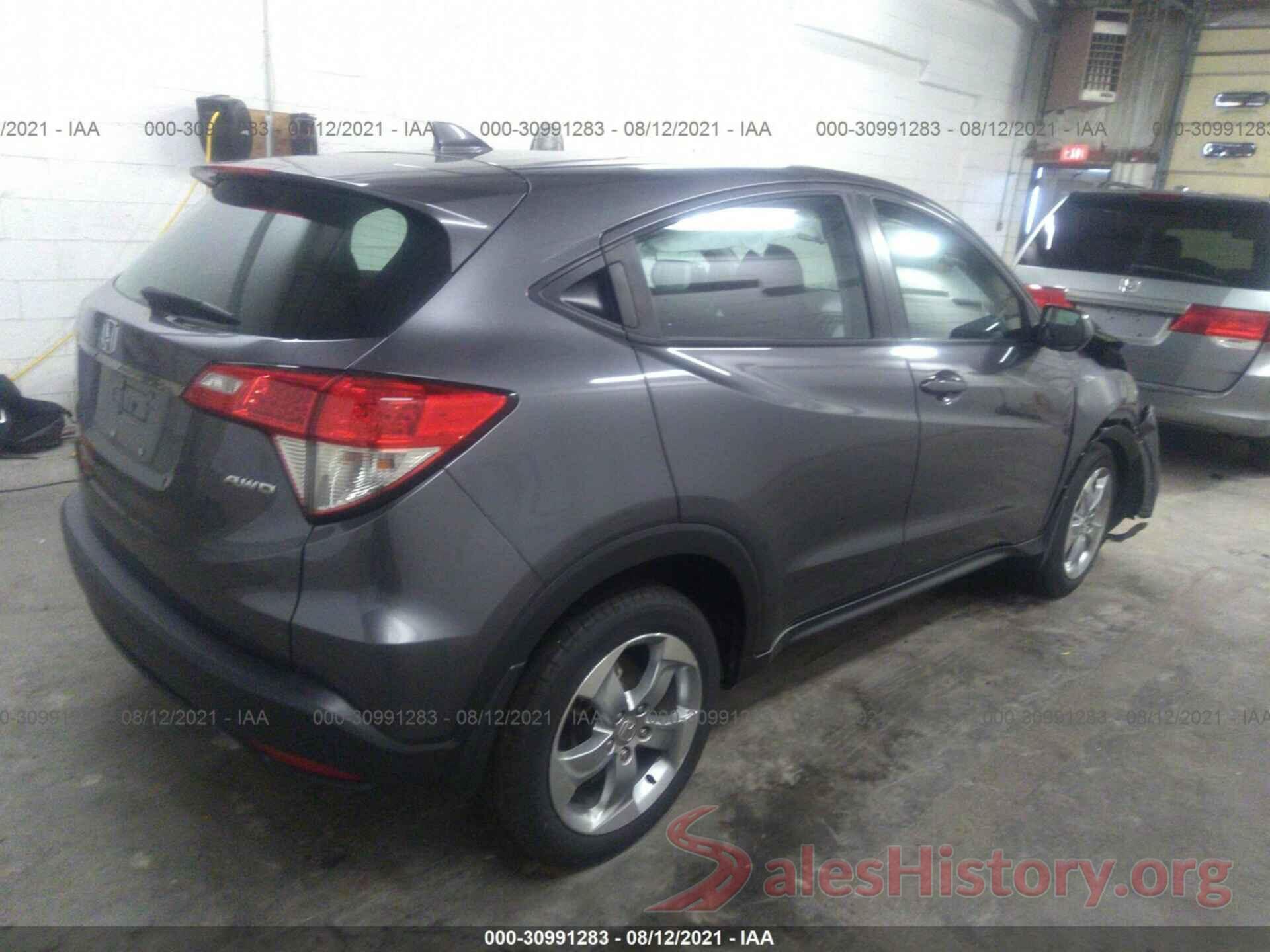 3CZRU6H36KG704533 2019 HONDA HR-V