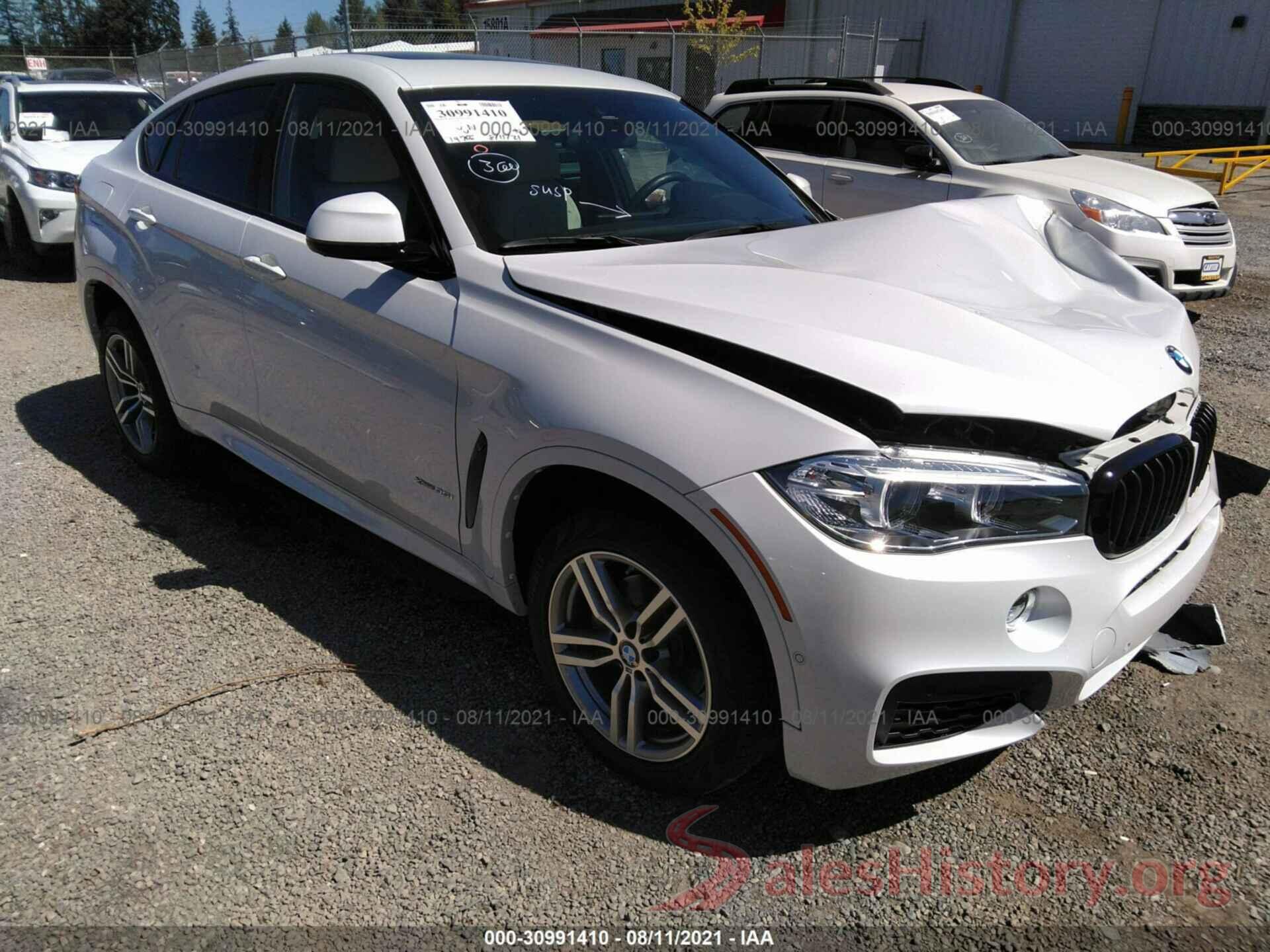 5UXKU2C55K0Z63624 2019 BMW X6