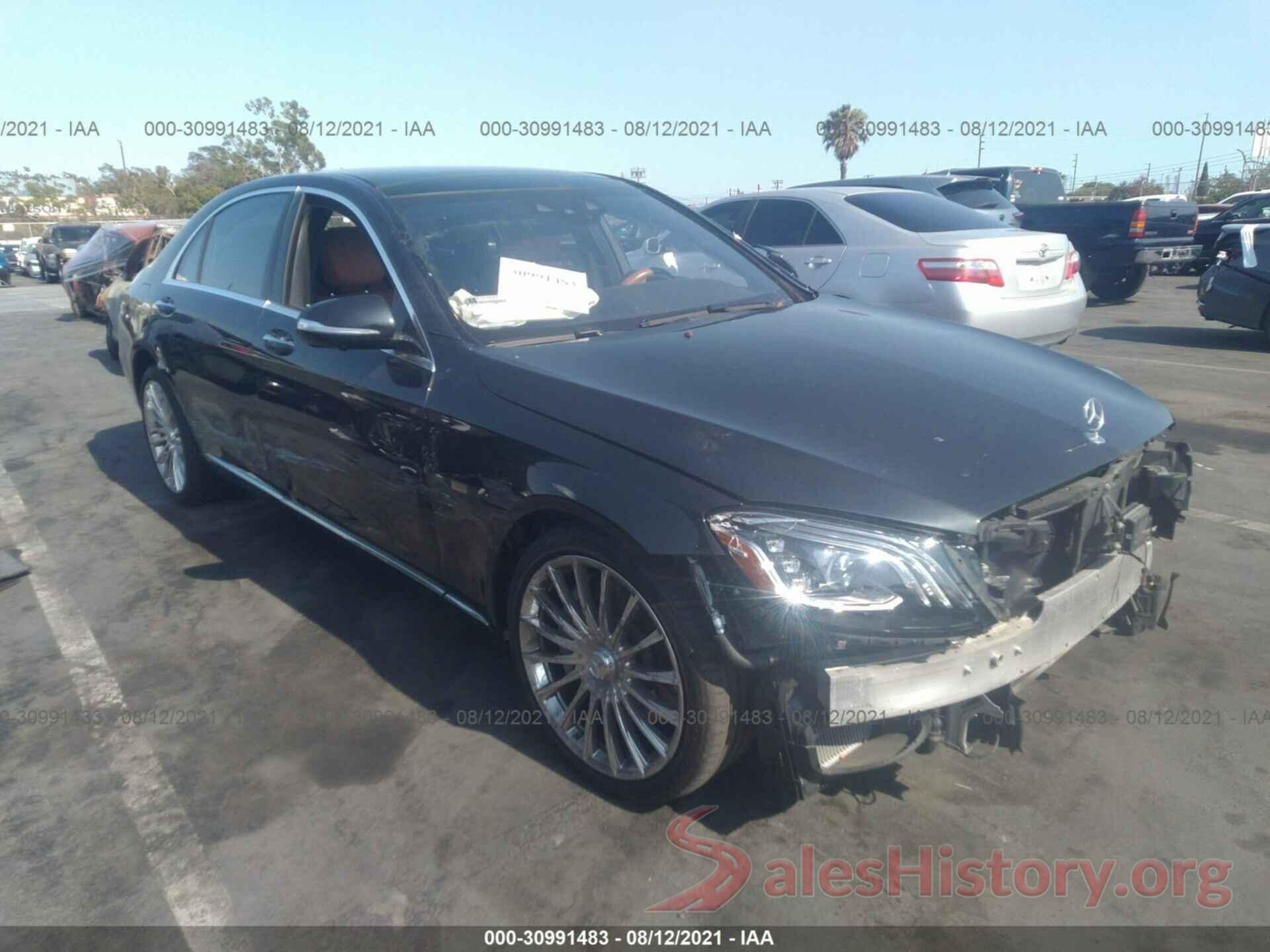 WDDUG8DB8KA432734 2019 MERCEDES-BENZ S-CLASS