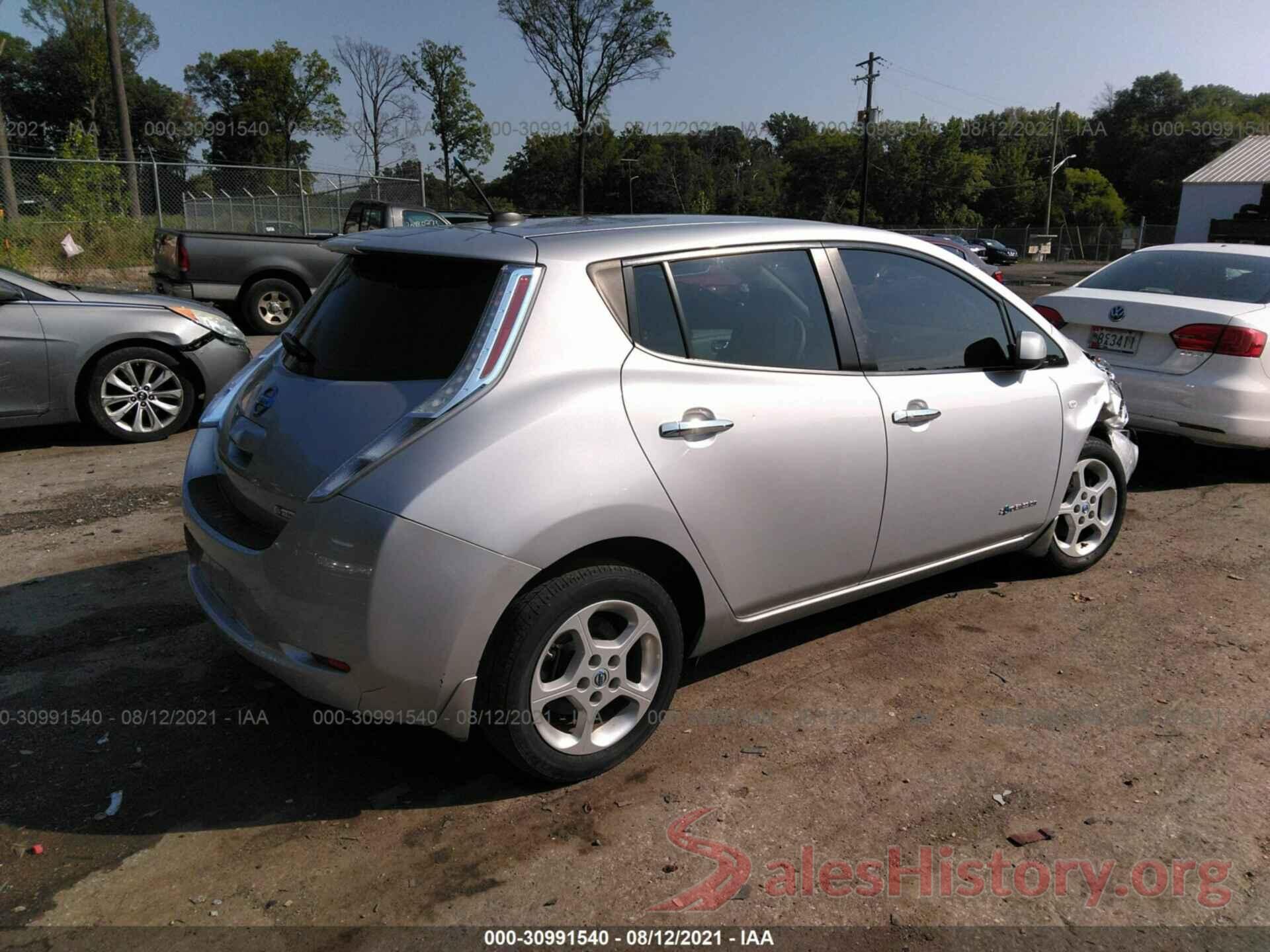 JN1AZ0CP4CT016940 2012 NISSAN LEAF