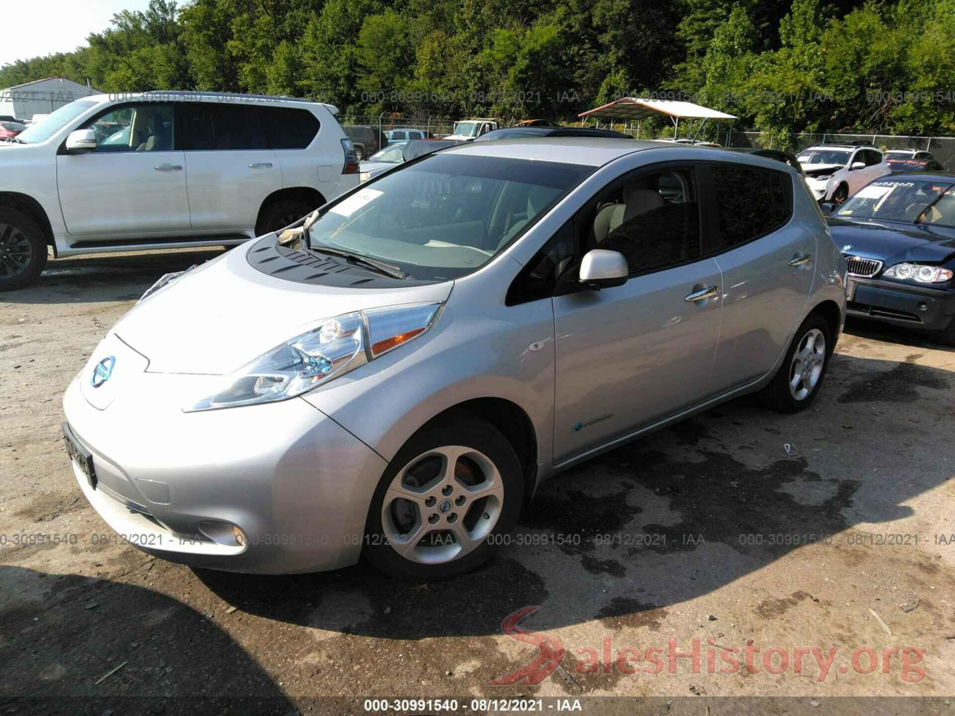 JN1AZ0CP4CT016940 2012 NISSAN LEAF