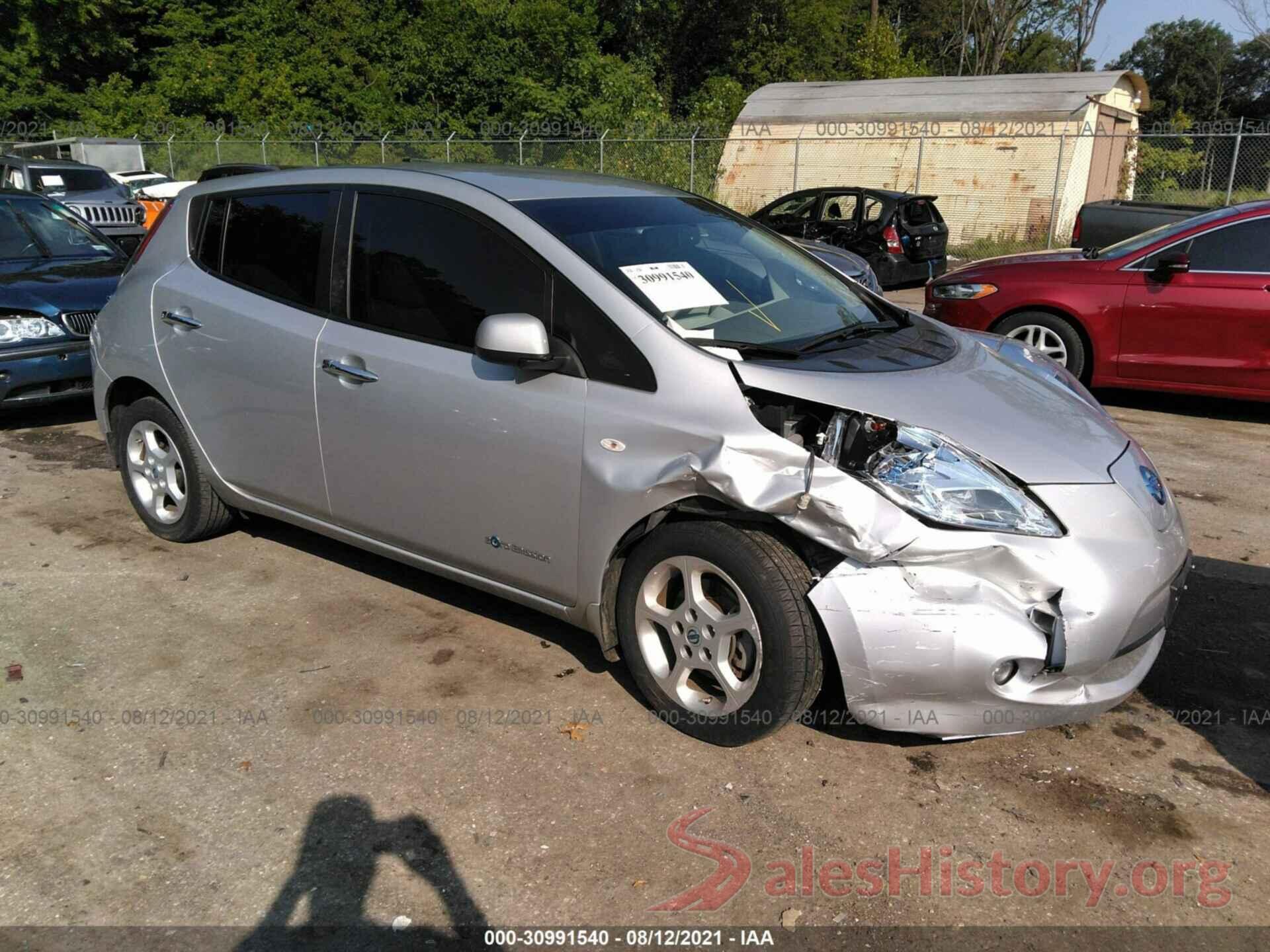 JN1AZ0CP4CT016940 2012 NISSAN LEAF