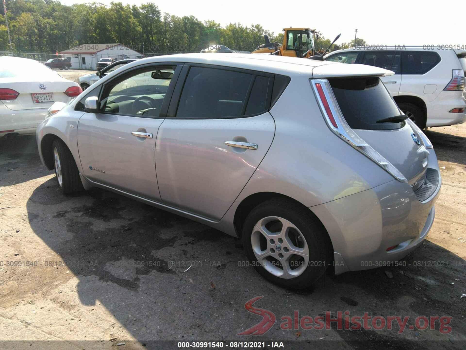 JN1AZ0CP4CT016940 2012 NISSAN LEAF