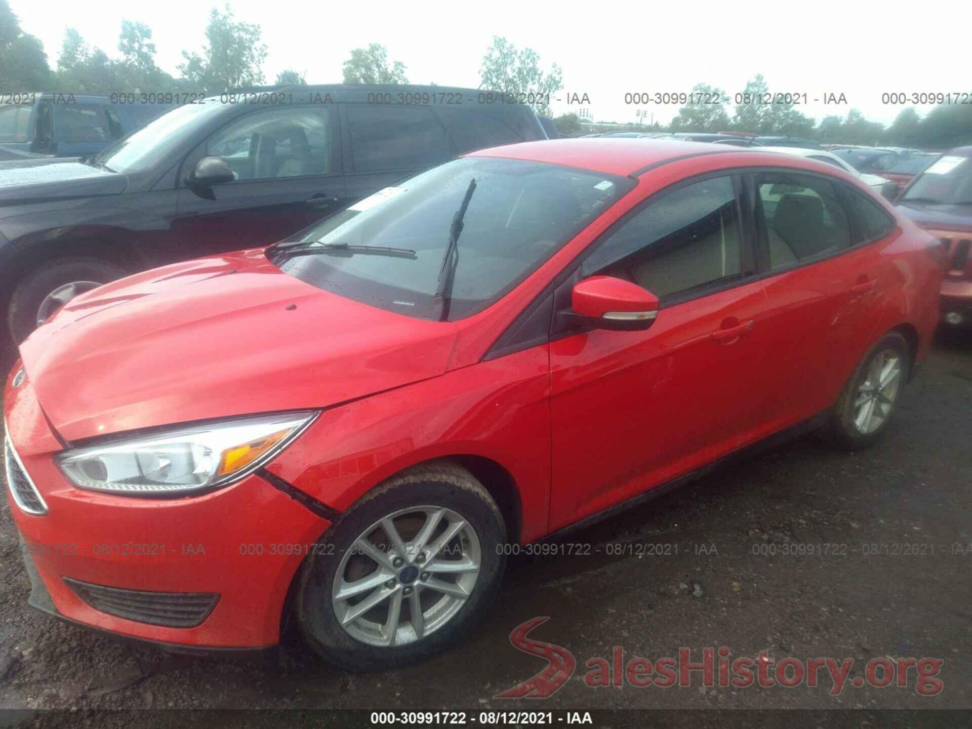 1FADP3F29GL378002 2016 FORD FOCUS